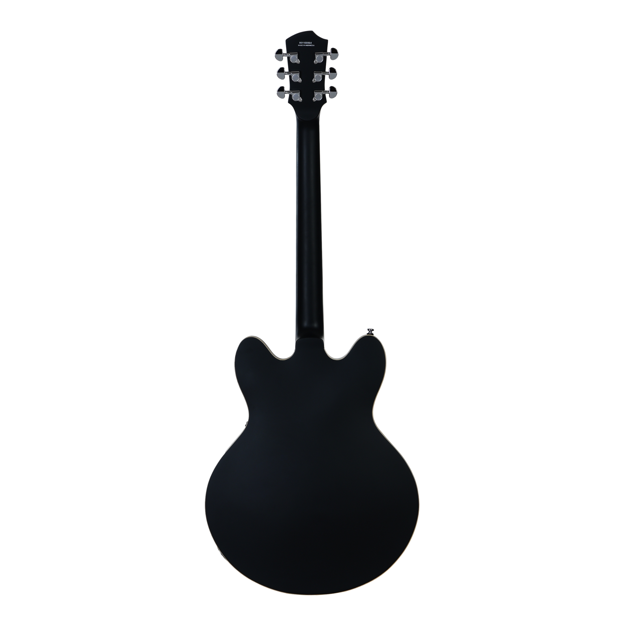 HEX Q300S BK - SEMI HOLLOW Q SERIES - SATIN BLACK