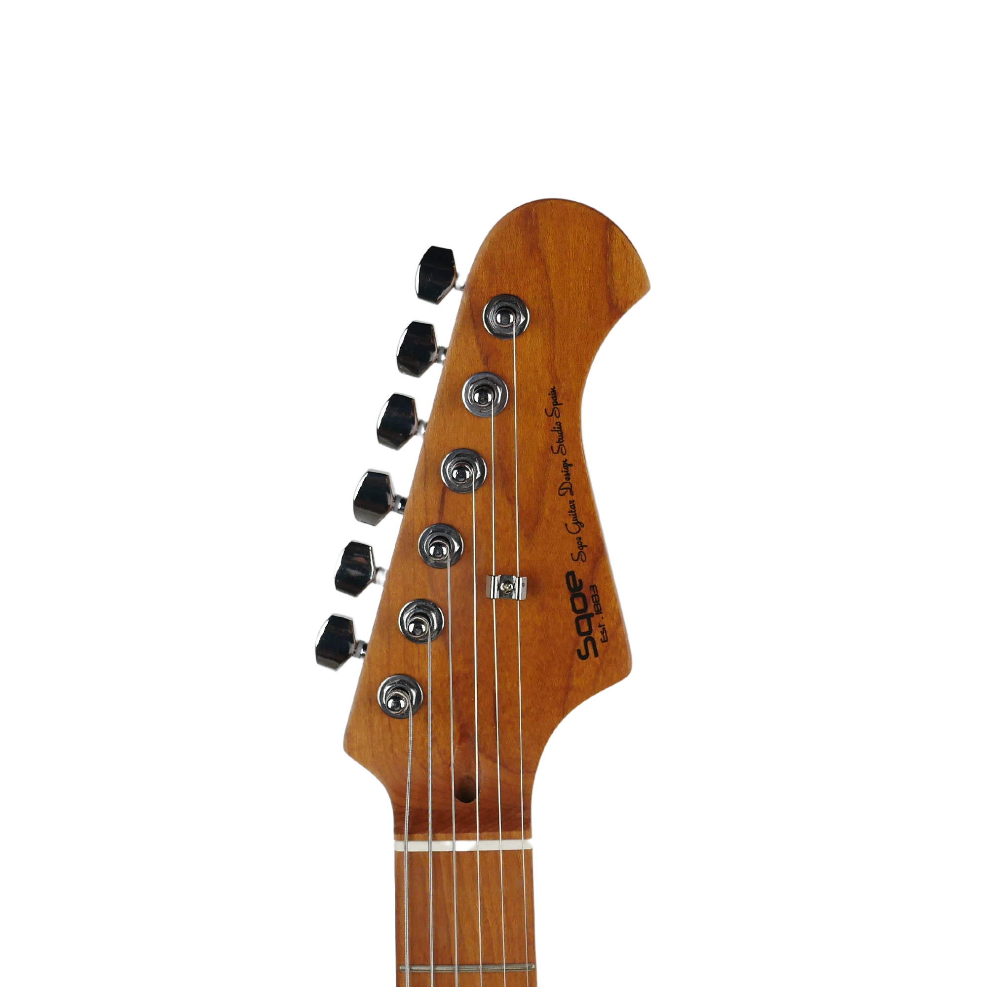 SQOE SEIB550 Ivory whisper white HSH Super Strat series