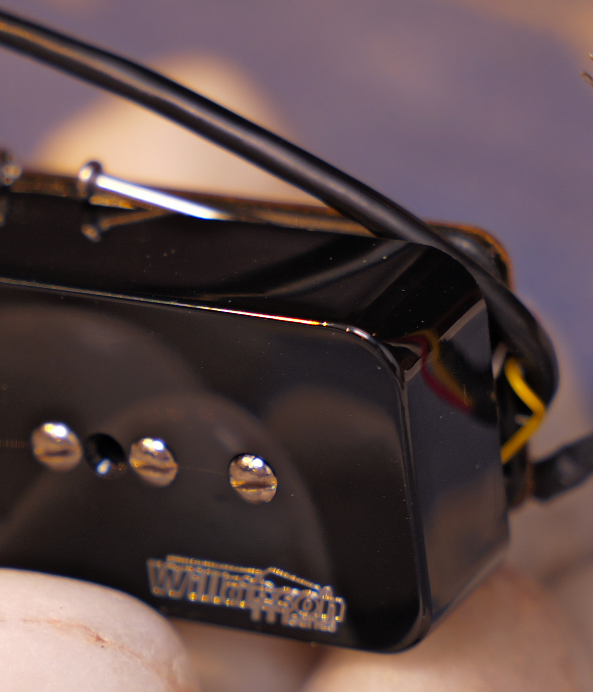 Wilkinson WO90SKB Stacked P90 Humbucker Black