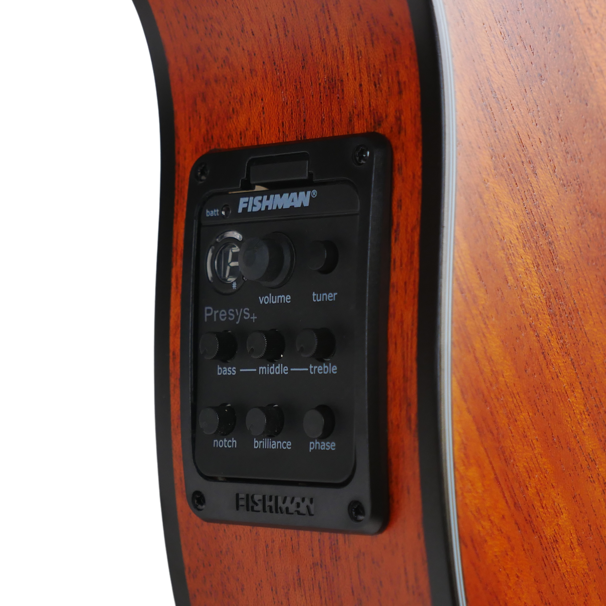 Richtone RT39C Slim all Mahogany cutaway guitar with fishman eq