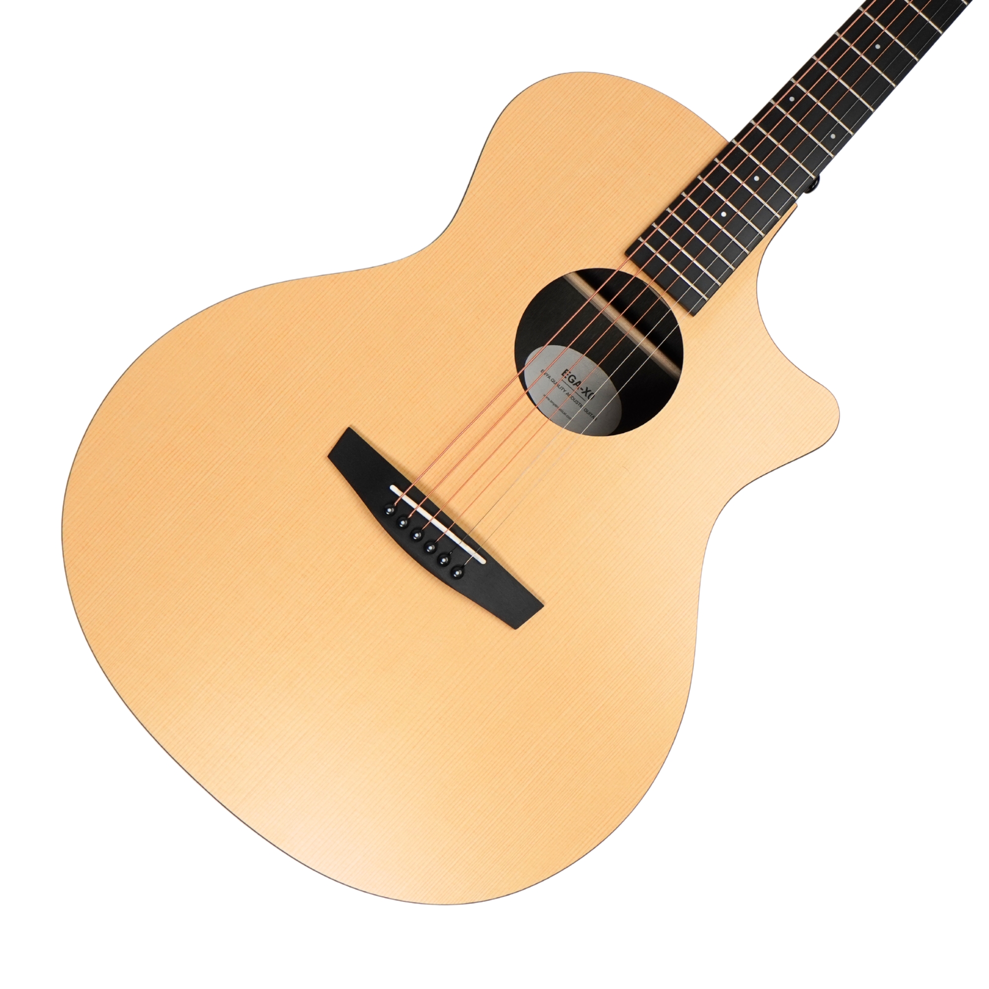 Enya EGA X0 Cutaway Grand Auditorium acoustic guitar Natural