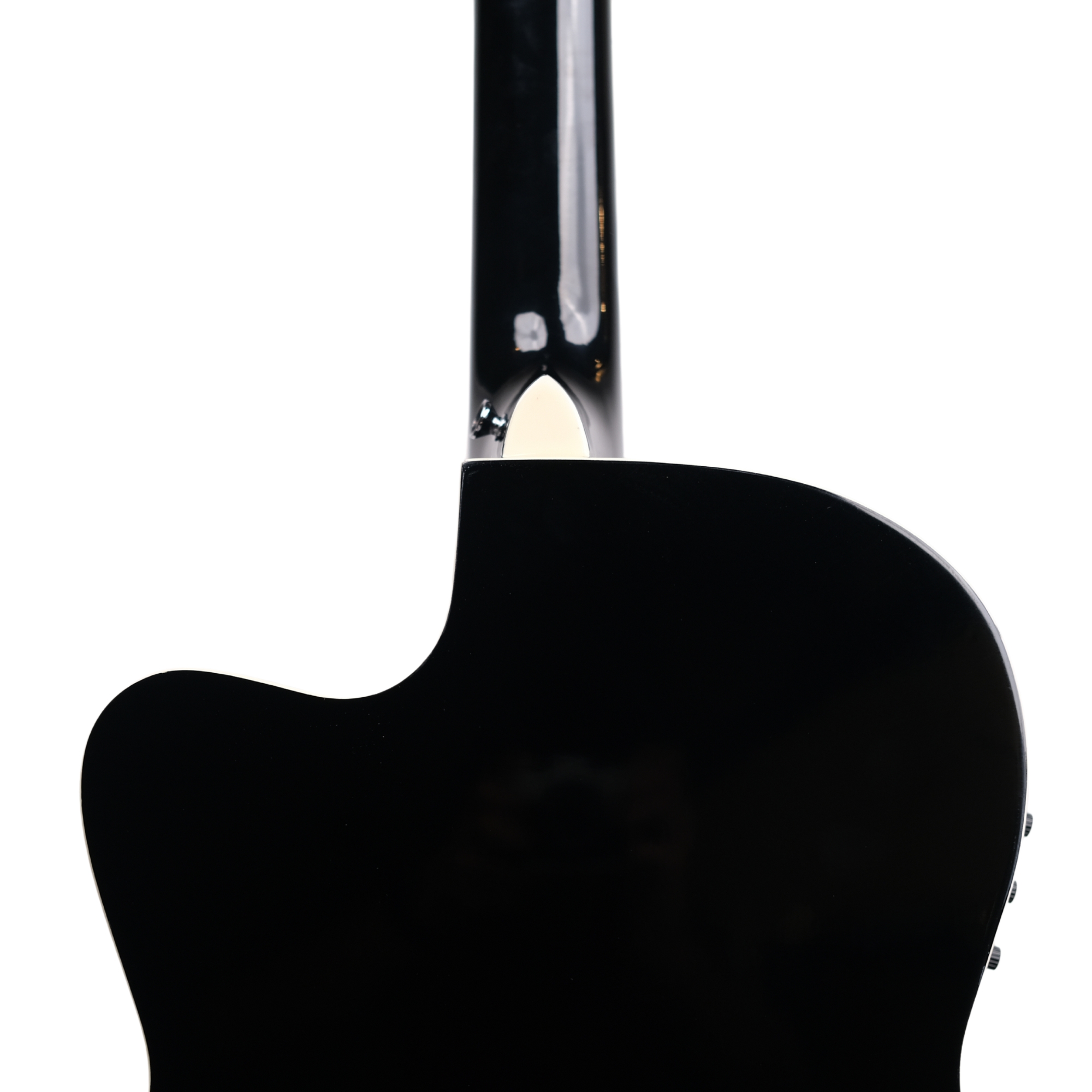 Richtone 39inch RT39CEQ 3 BAND EQ black glossy cutaway guitar