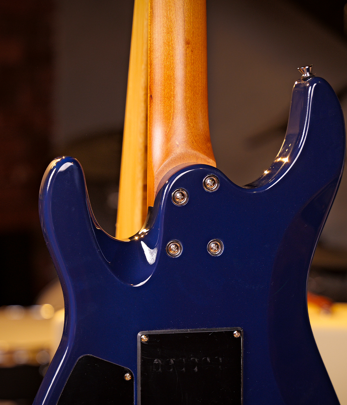 SQOE SEIB550 Ocean Burl HSH Alnico 5 Roasted Maple