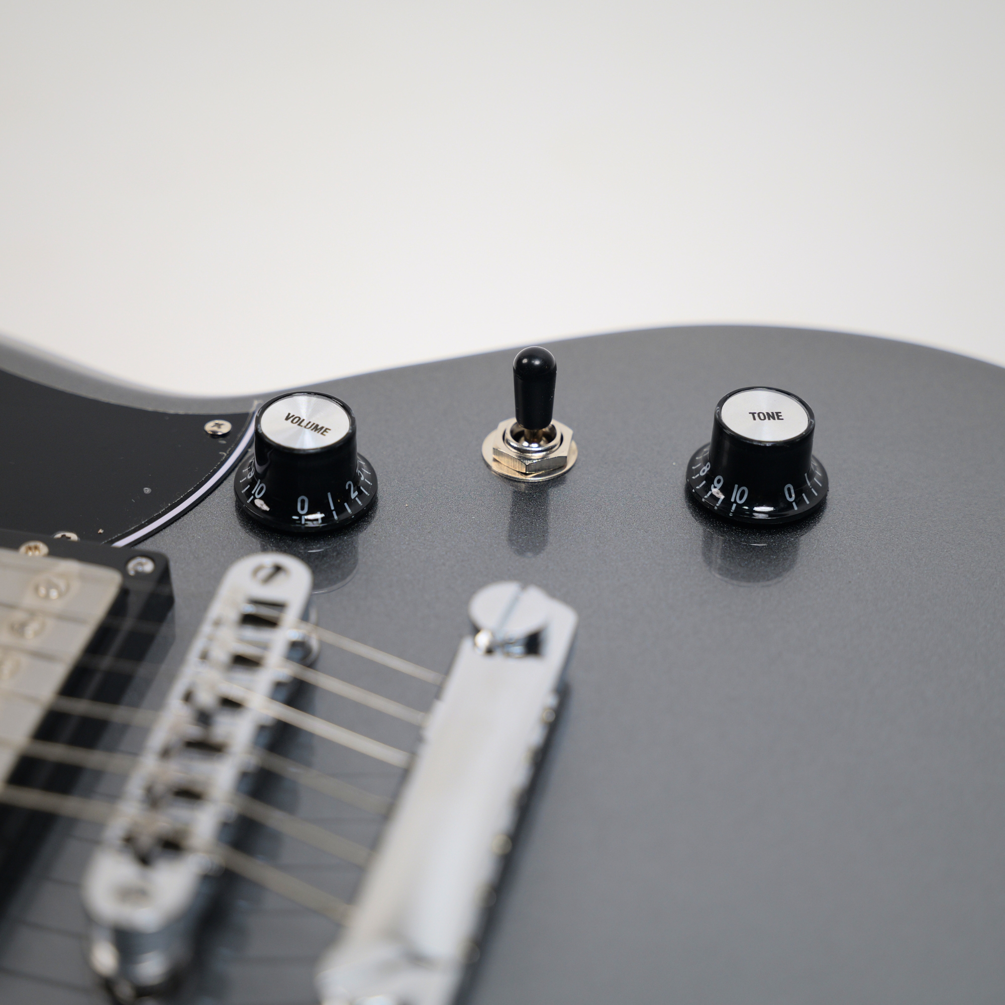 SQOE SESG450 Electric Guitar - Silver