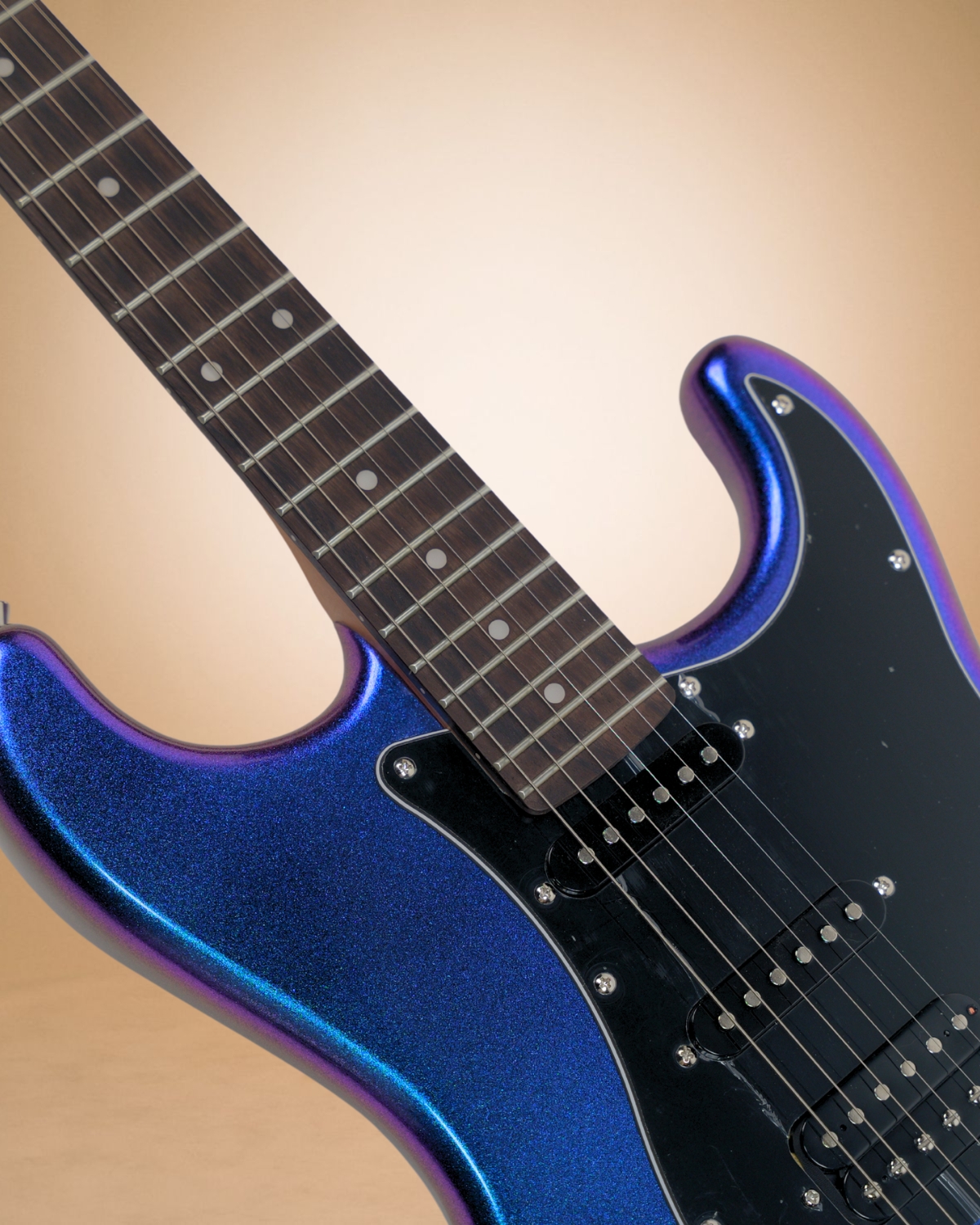 SQOE SEST610 HSS Electric Guitar - Chameleon