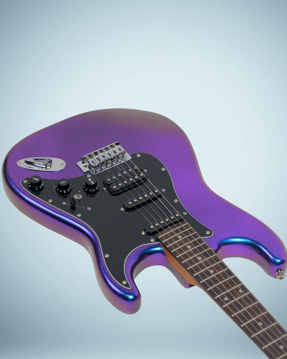 SQOE SEST610 HSS Electric Guitar - Chameleon