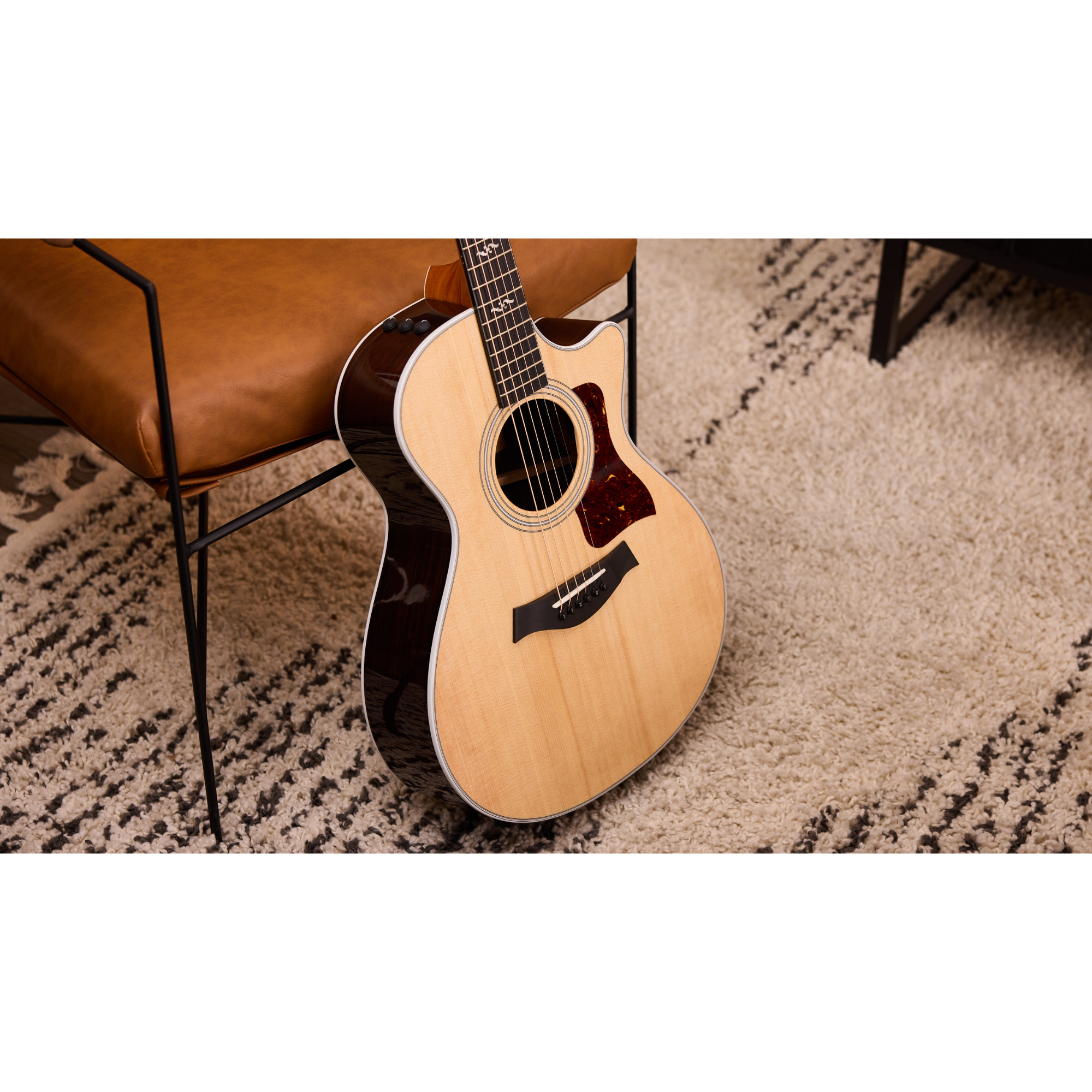 Taylor 412ce-R V-Class Acoustic-electric Guitar - Natural