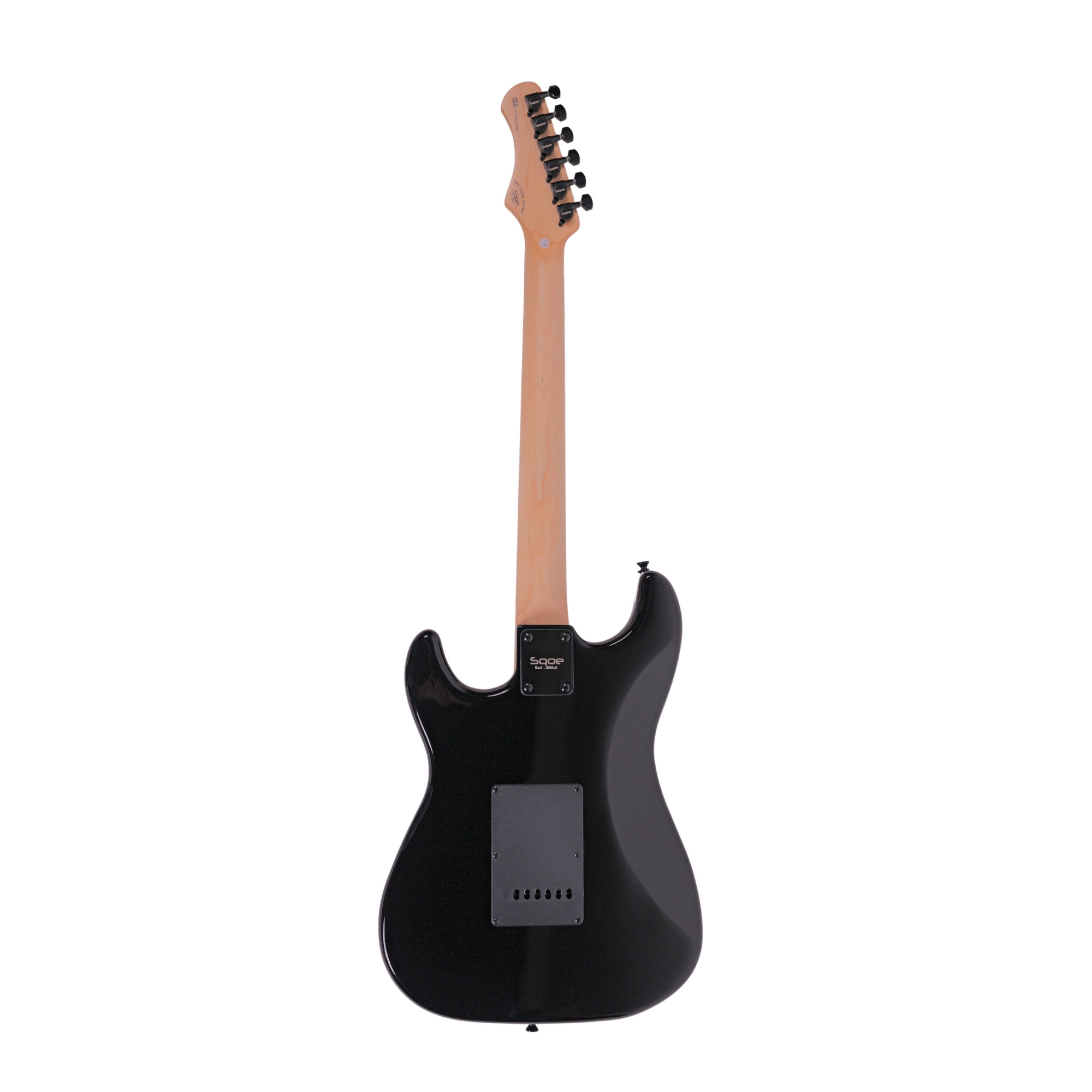 SQOE SEST230 Black Hss Electric guitar