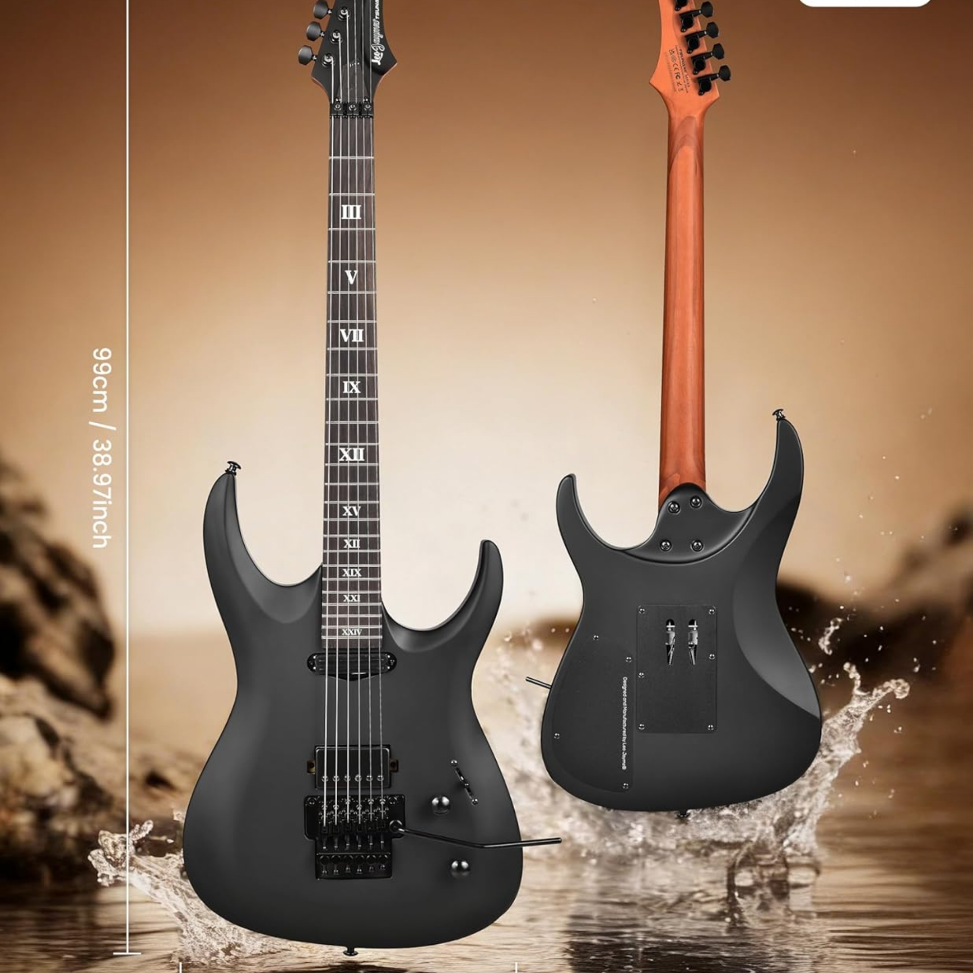 Leo Jaymz Tsunami Matte Black