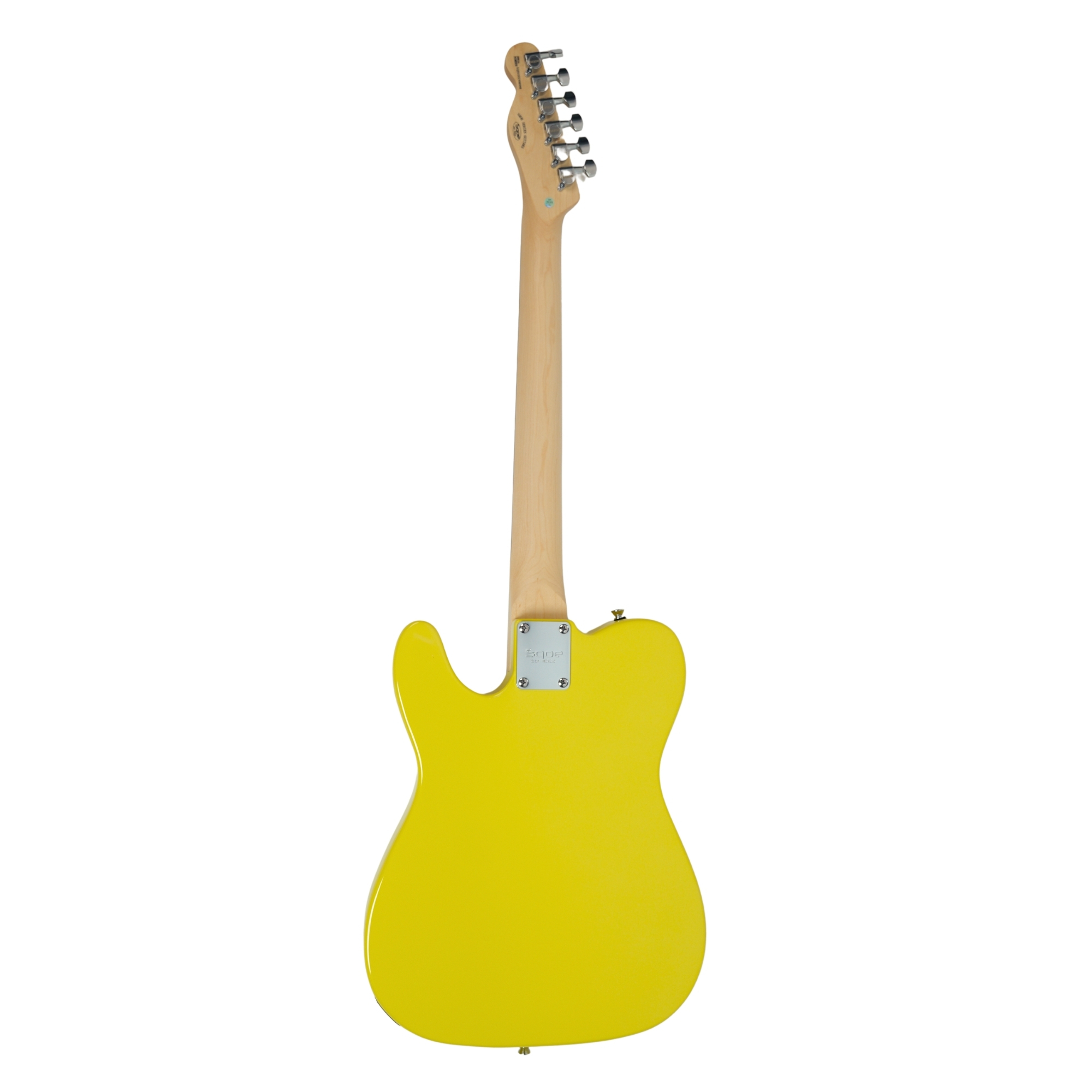 SQOE SETL300 - Tele Electric guitar - Cream yellow