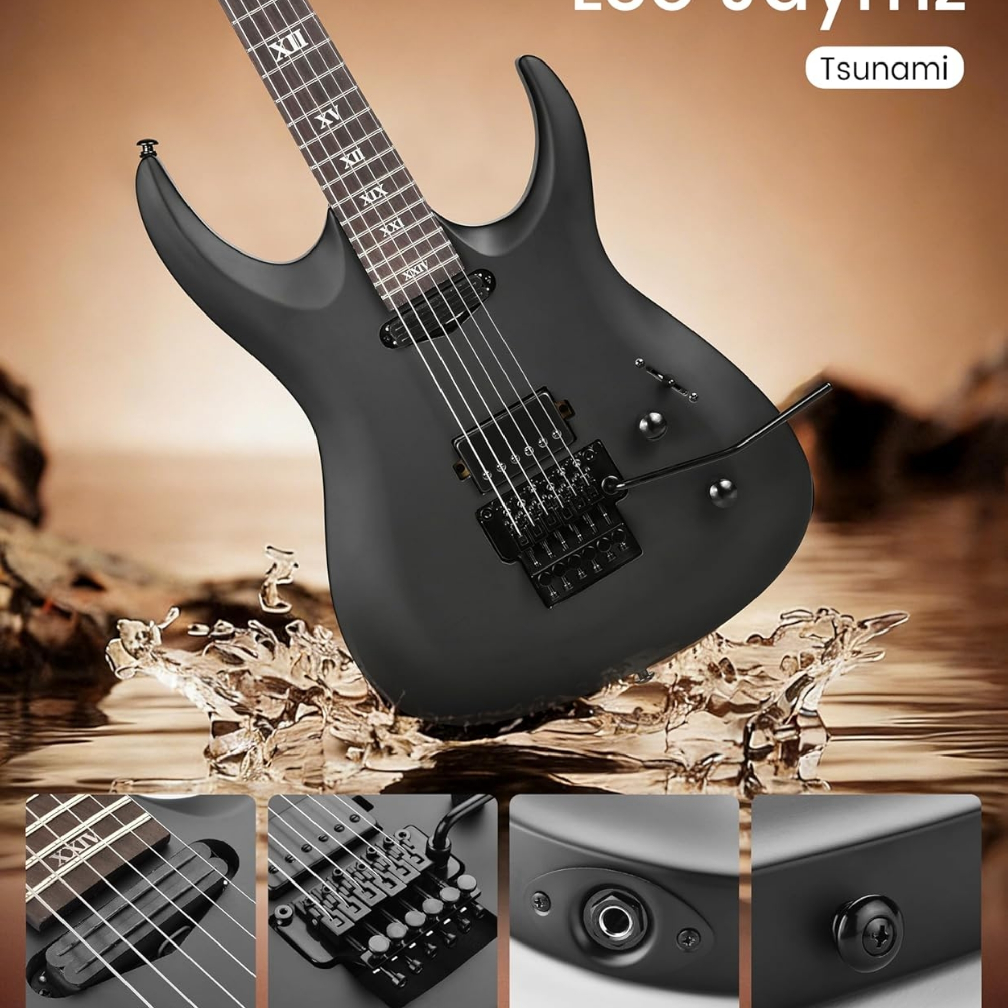 Leo Jaymz Tsunami Matte Black