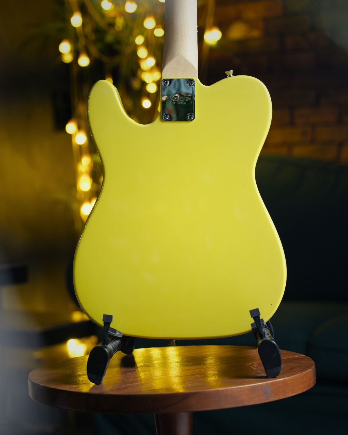 SQOE SETL300 - Tele Electric guitar - Cream yellow