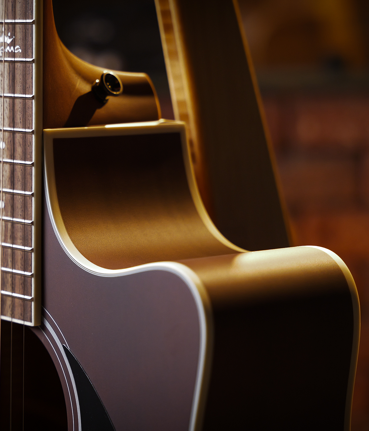 Kepma D1C Acoustic Guitar Crimson satin