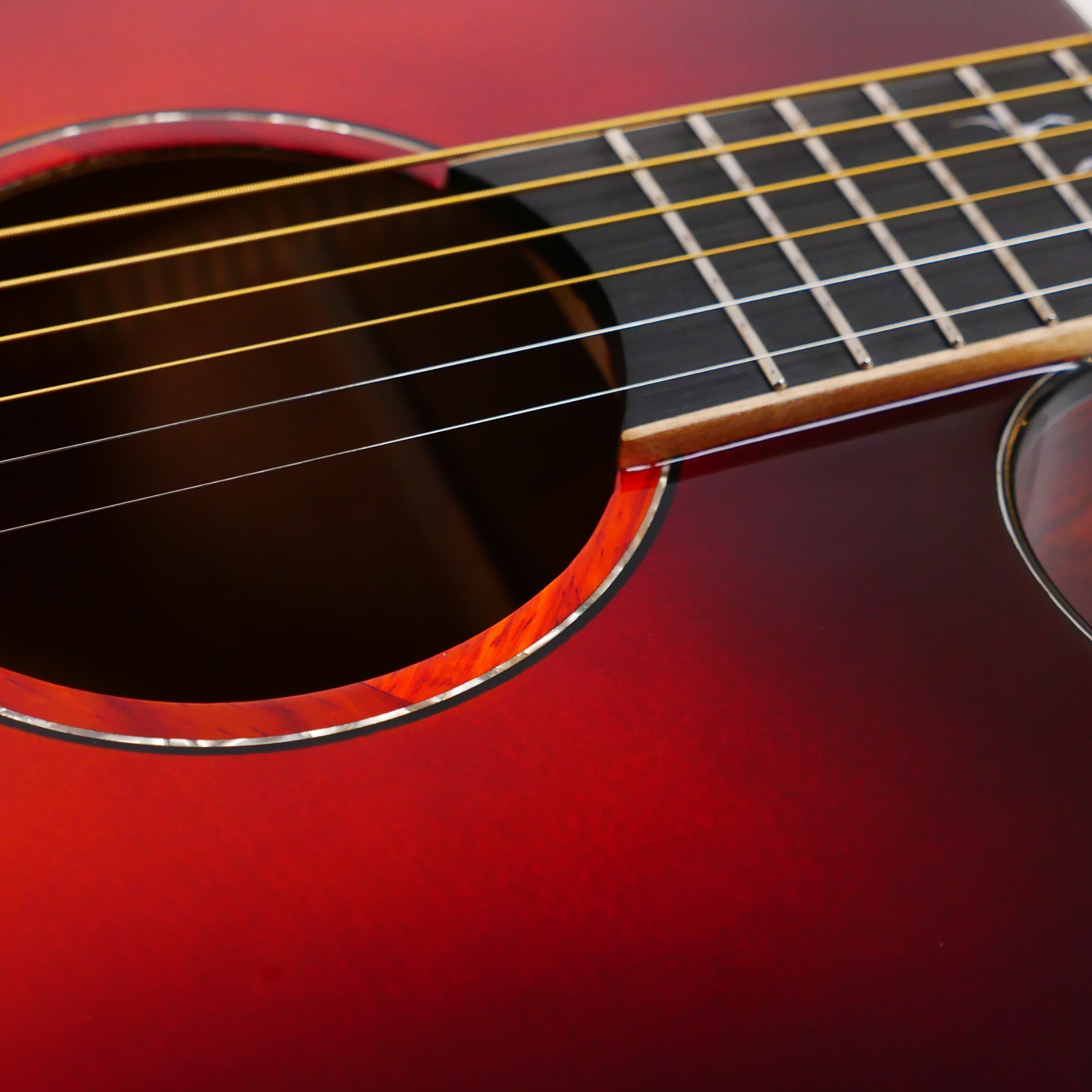 Strydom D241C Red moon acoustic guitar Cherry red