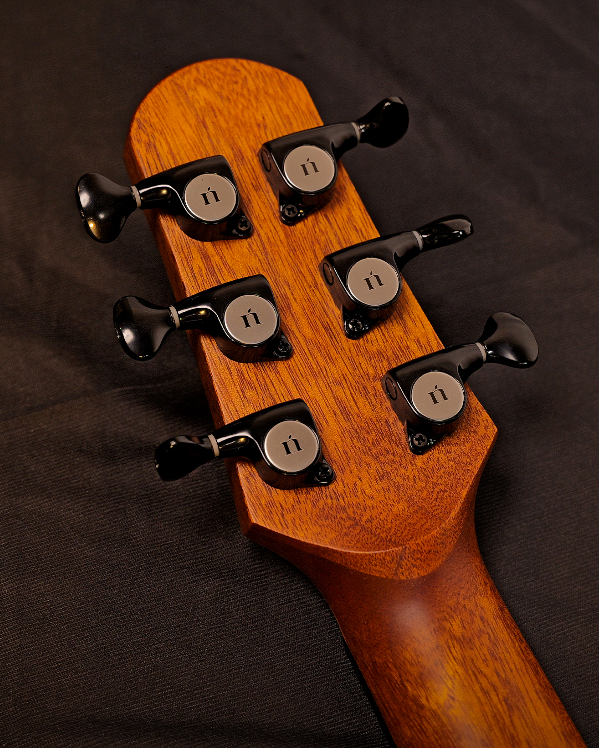 Natasha NBSG-S Silent Steel string Guitar Solid Mahogany