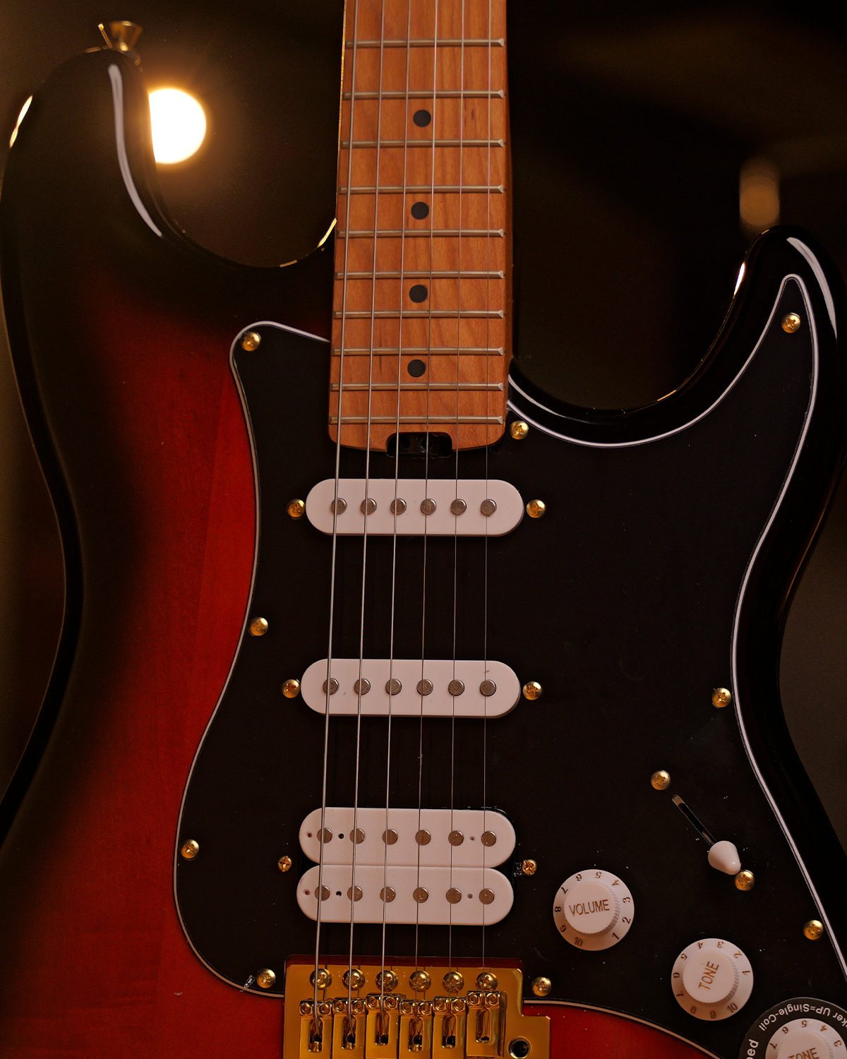 Strydom ST30M Texas Flood Gold Hardware HSS Coil Split