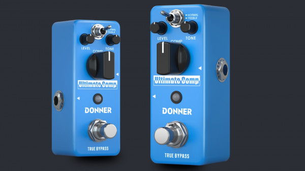 Donner Ultimate Comp Compressor Pedal Knobs and Controls