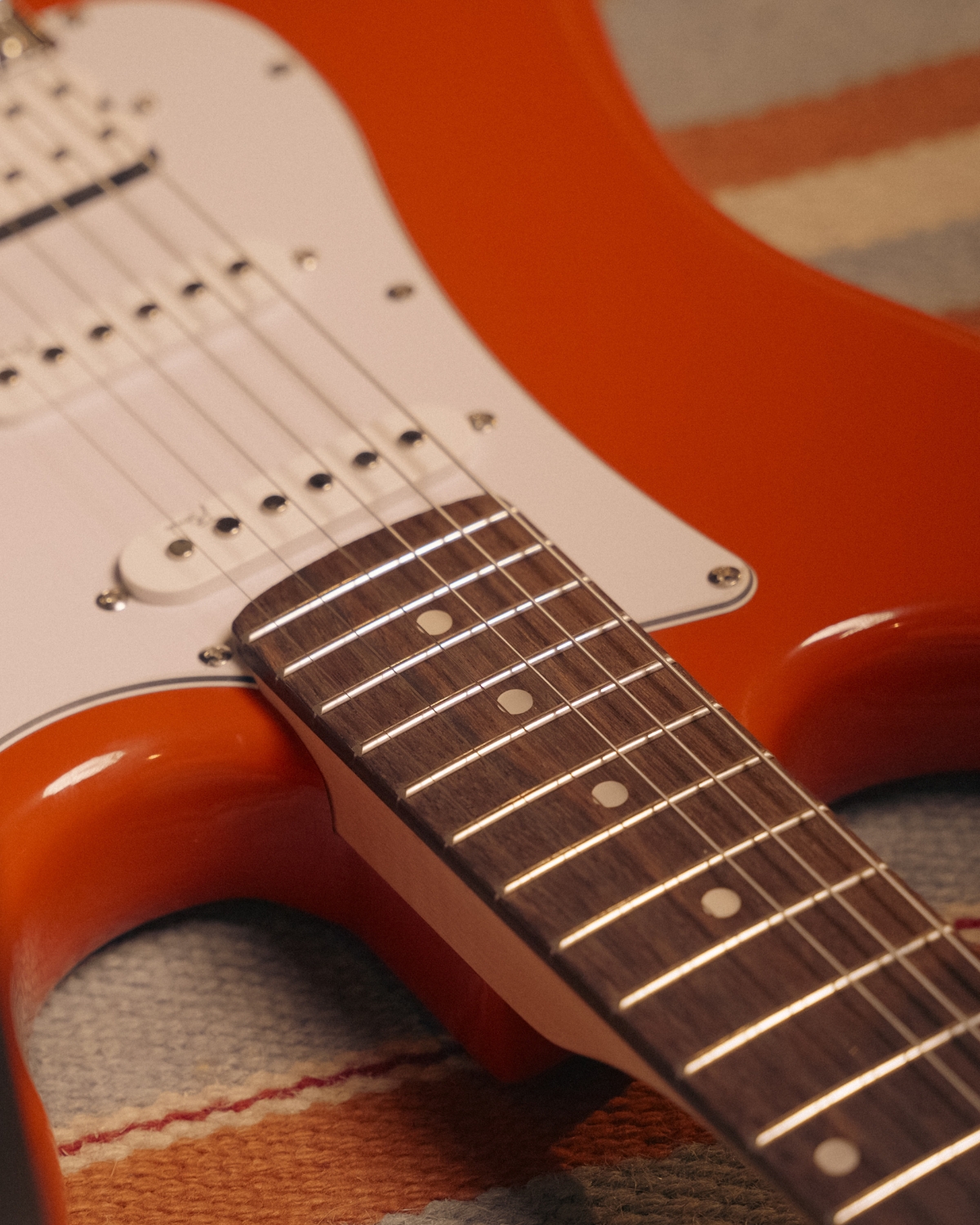 Strydom ST20R Lava pop Electric Guitar  HSS