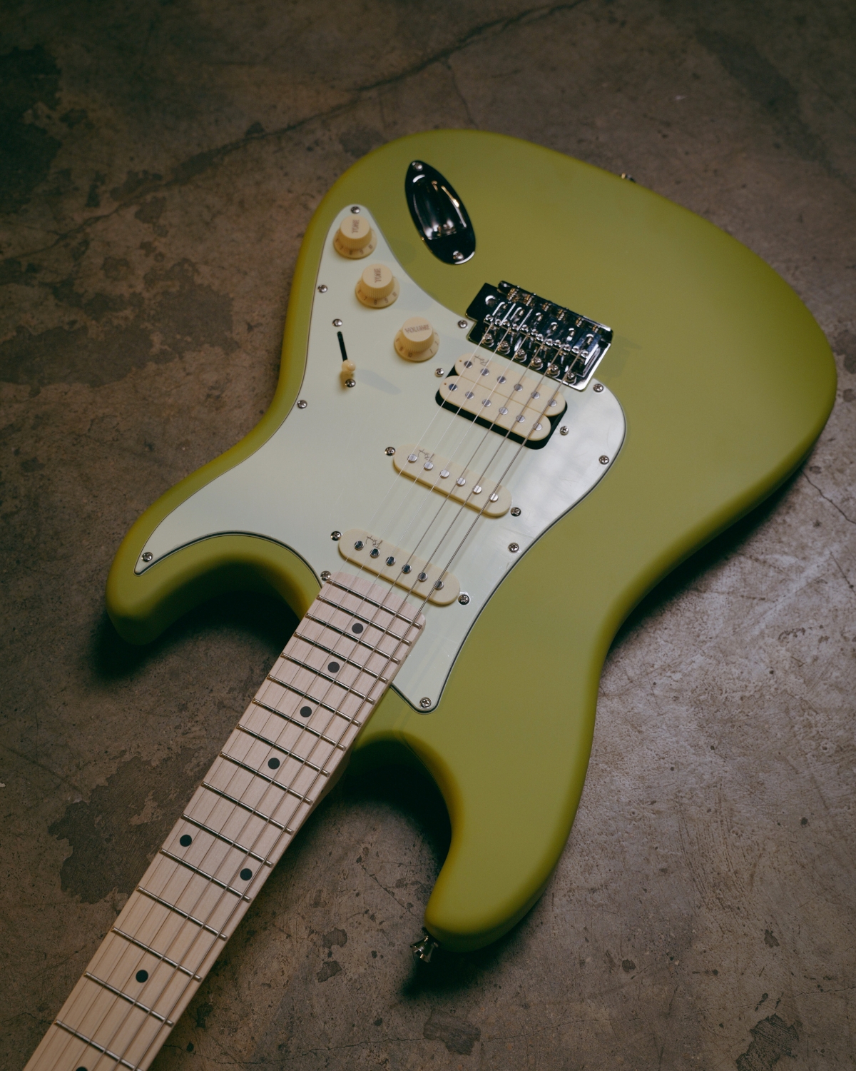 Strydom ST20M Laser Lime Electric Guitar  HSS