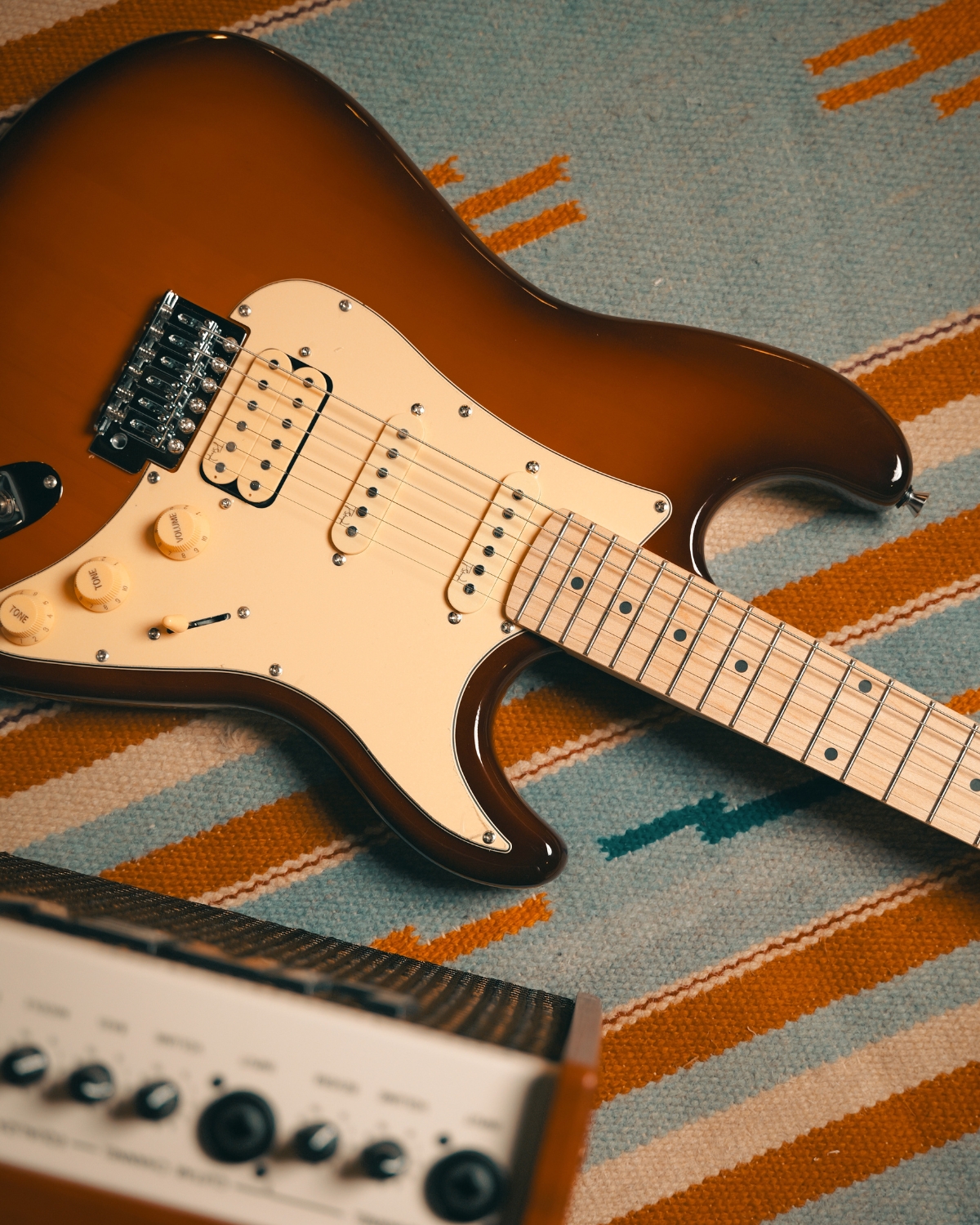 Strydom ST20M Earth Burst Electric Guitar  HSS