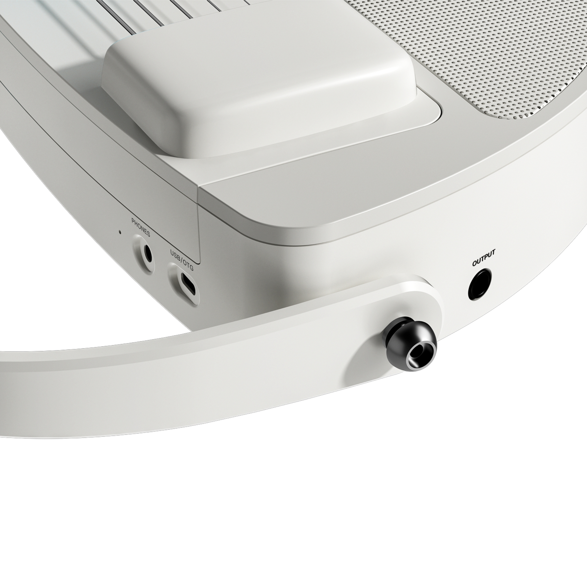 Enya CYBER-G Pick model Stringless Smart Guitar Foldable Travel Backing Guitar Built-in Drum Machine  Bassline 20 instrument Sounds for One-Man Band App Interactive Chord Sheets For Adults  Teens White