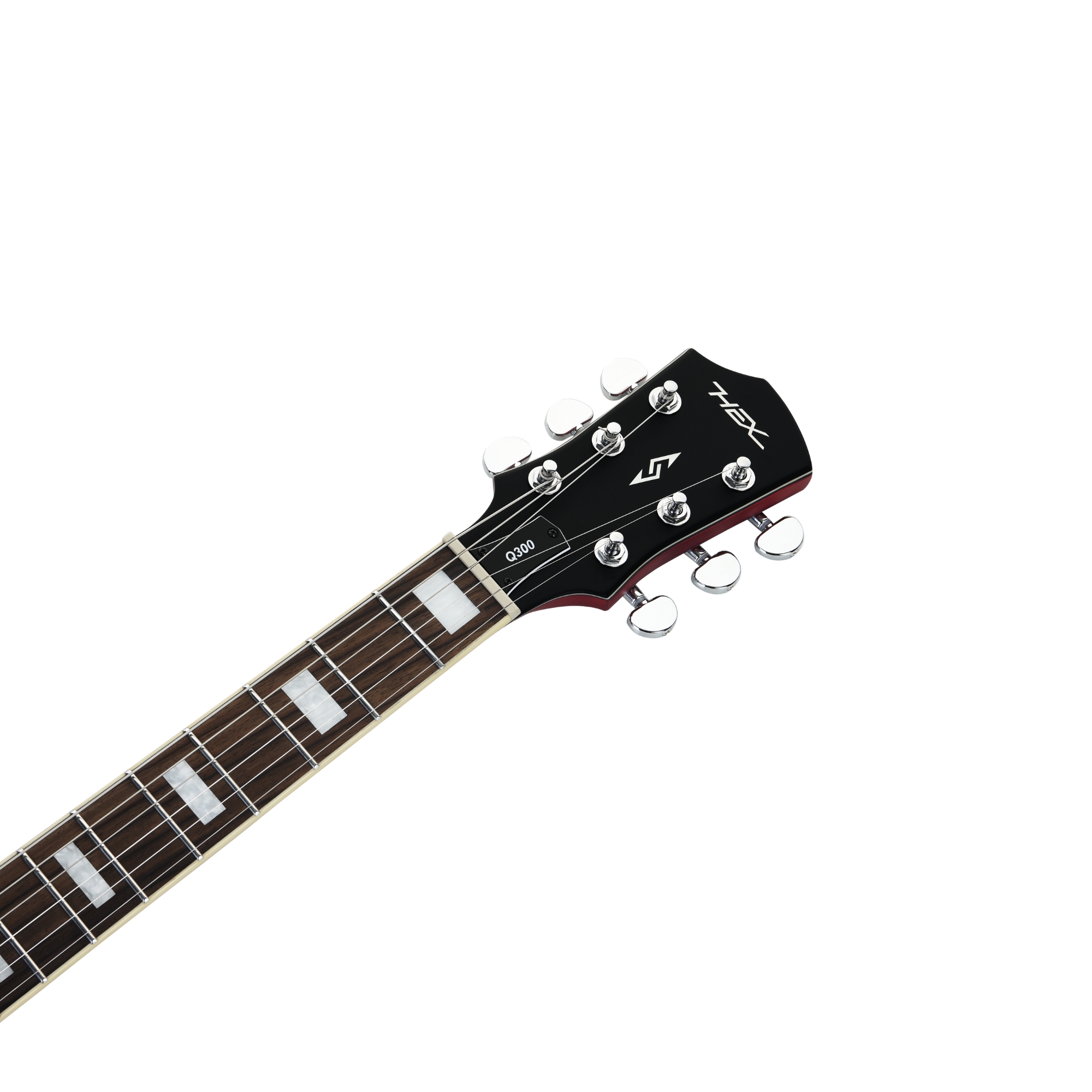 HEX Q300S TRD - SEMI HOLLOW Q SERIES - TRANSPARENT RED