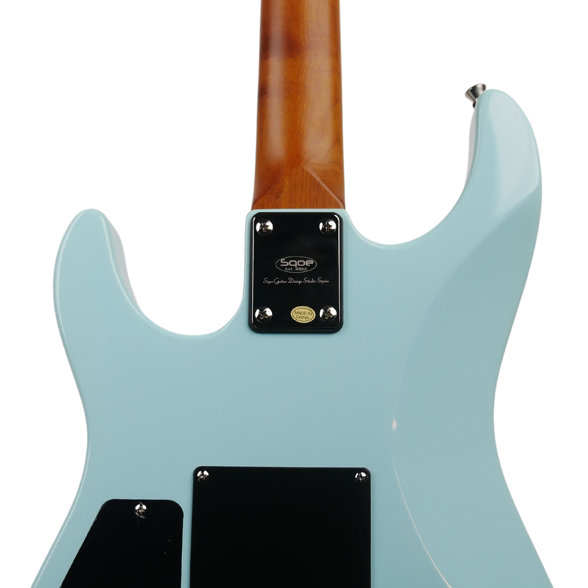 SQOE SEIB450 Powder Blue HH Super Strat series