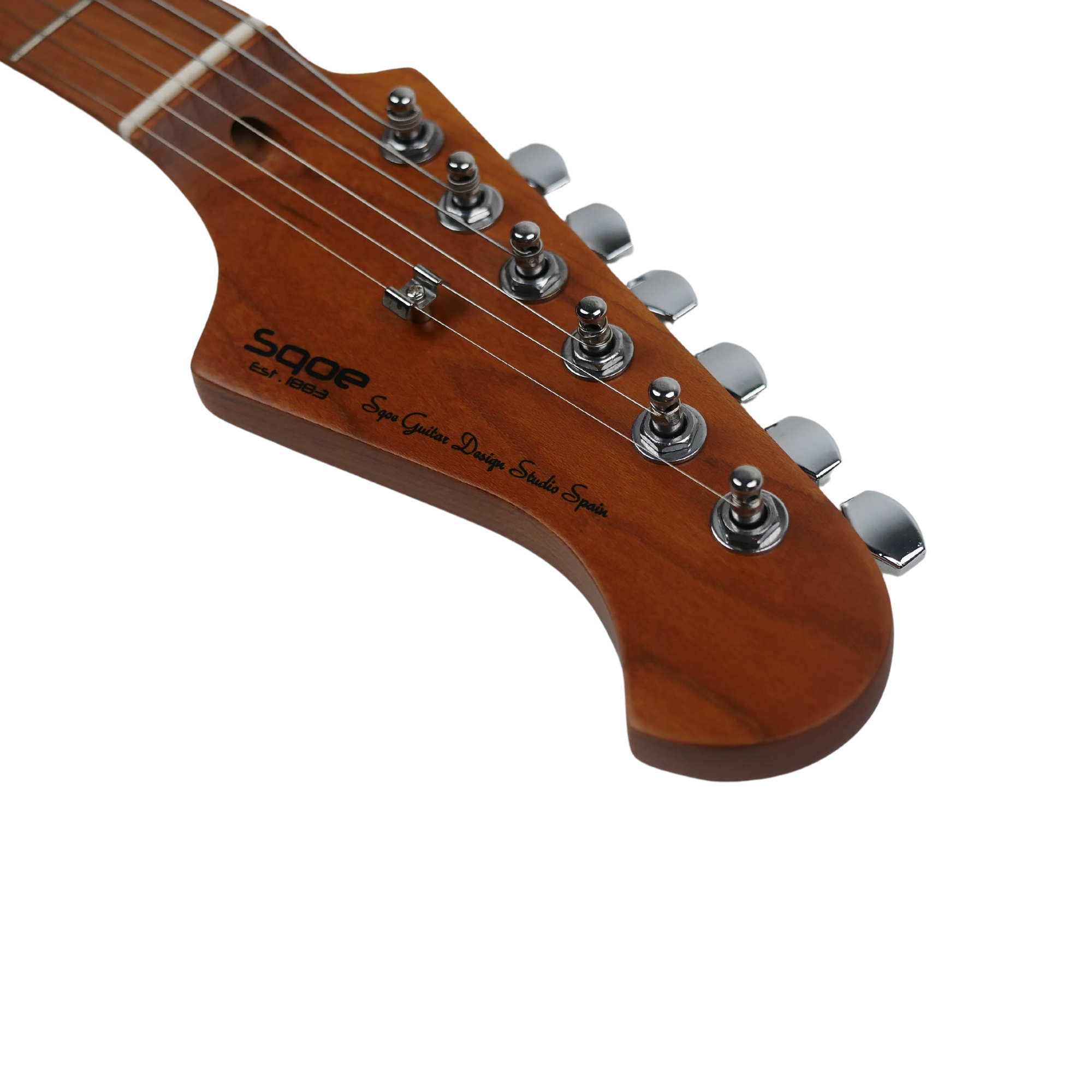 SQOE SEIB550 Ivory whisper white HSH Super Strat series