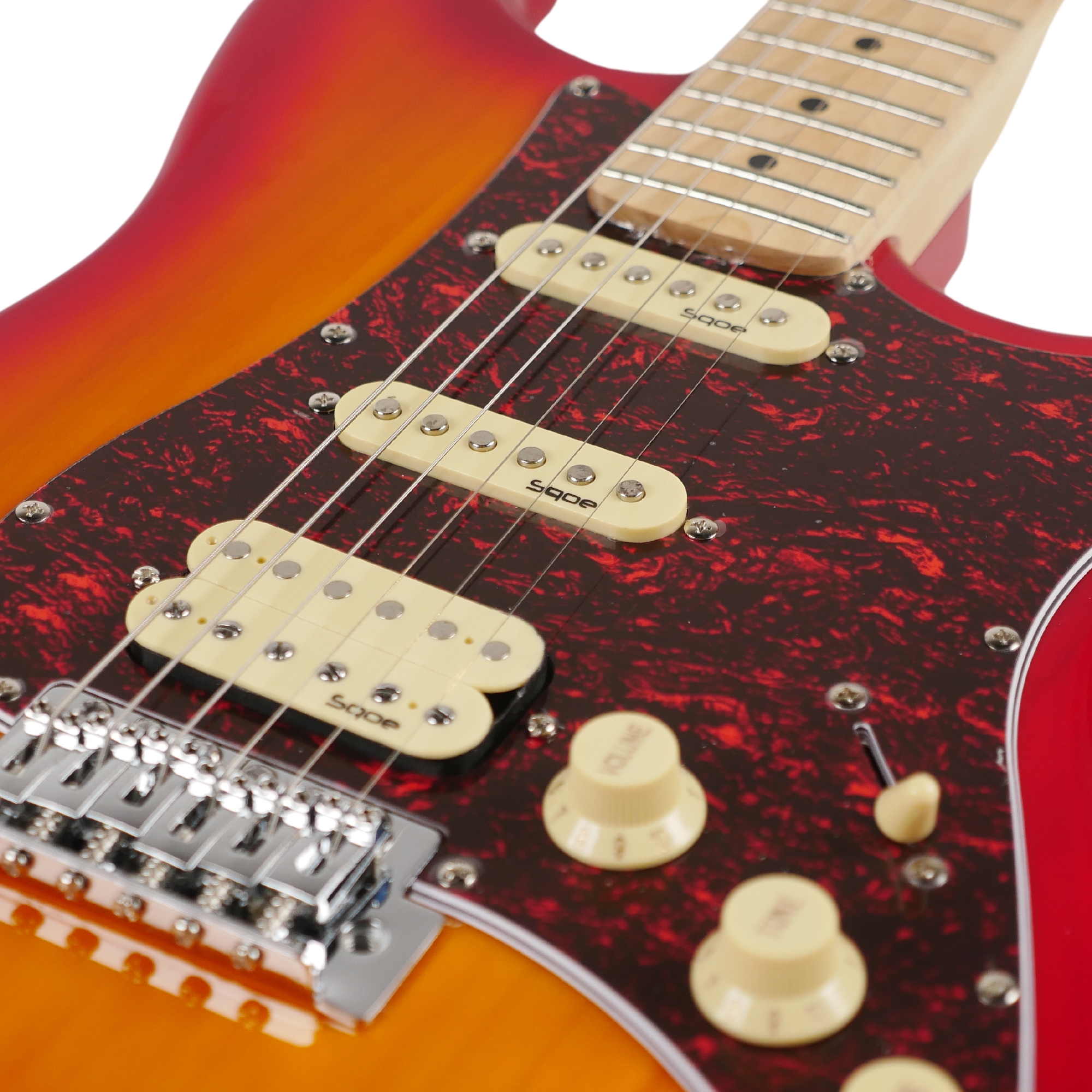 SQOE SEST250 - CHERRYBURST ELECTRIC GUITAR