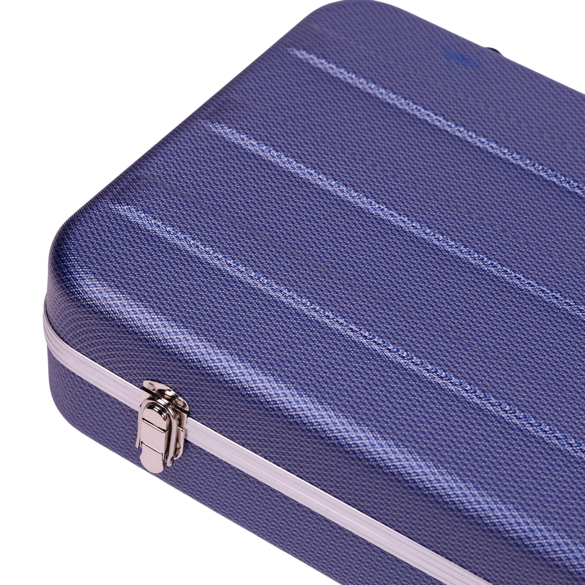 Sqoe ABS Aviation Shock-Absorbing Bass Guitar Case  BC500 blue