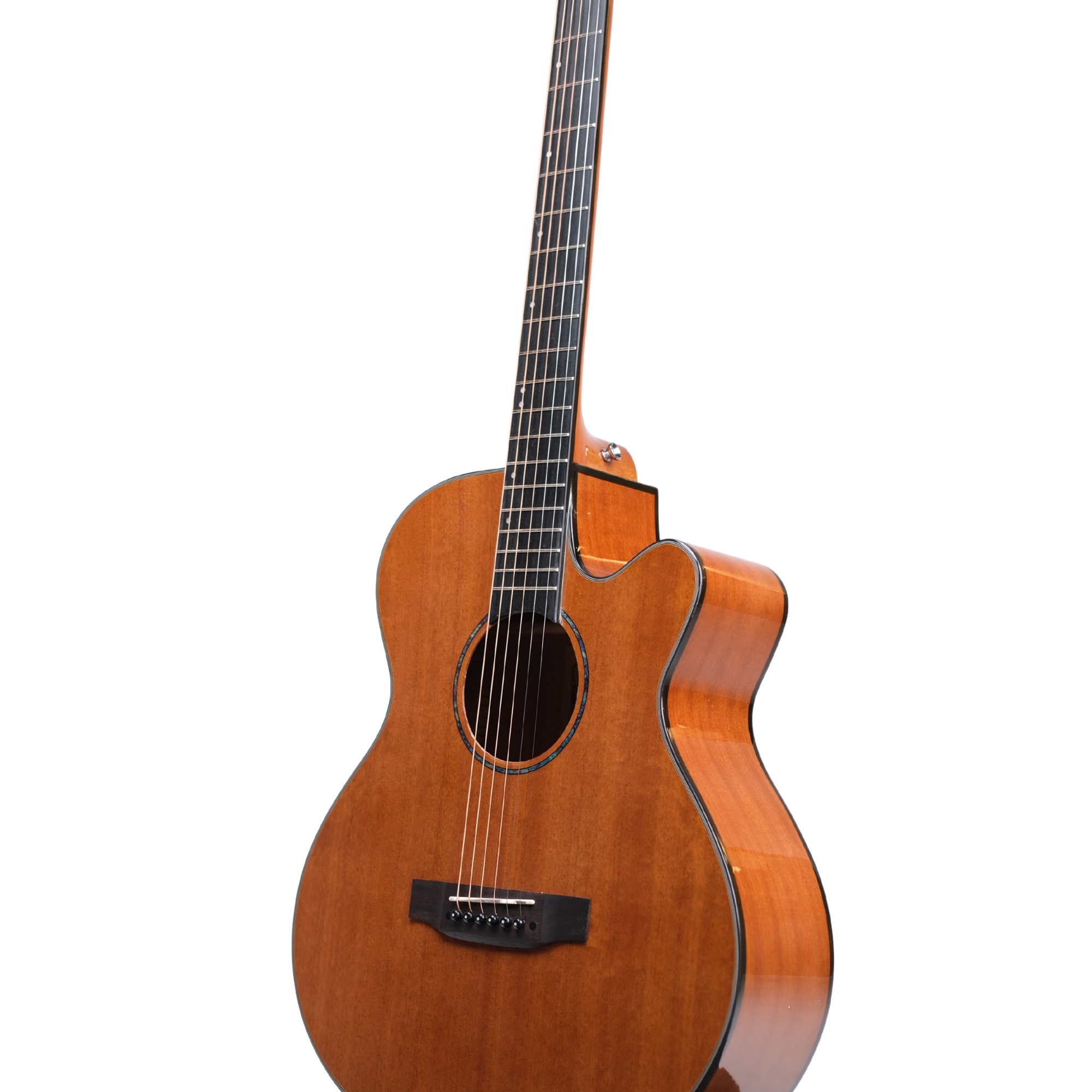 Richtone RT39C MG all Mahogany cutaway guitar Natural gloss