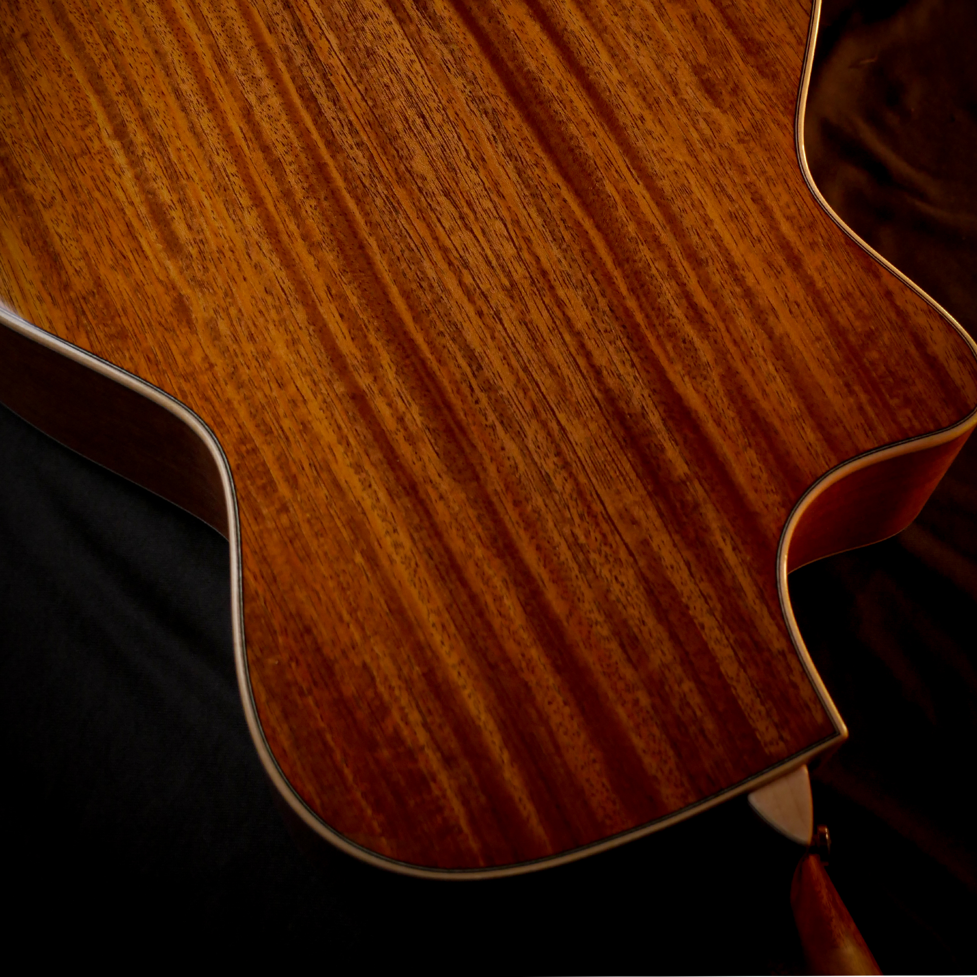 SQOE SQ-PFZL-FG Solid spruce top Acoustic guitar - Vintage Cherry red gloss