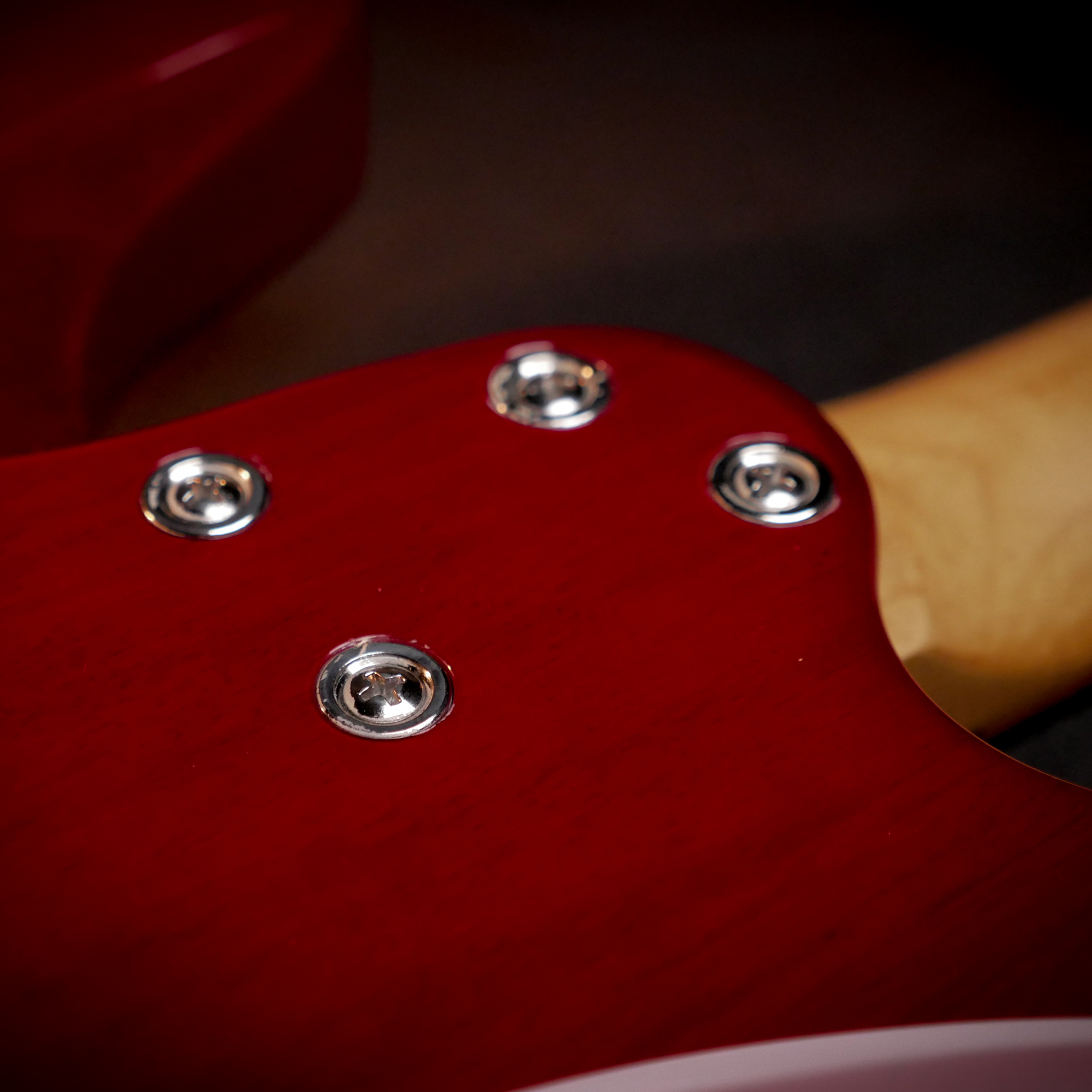 SQOE SEIB550 Cherry Red HSH Super Strat series