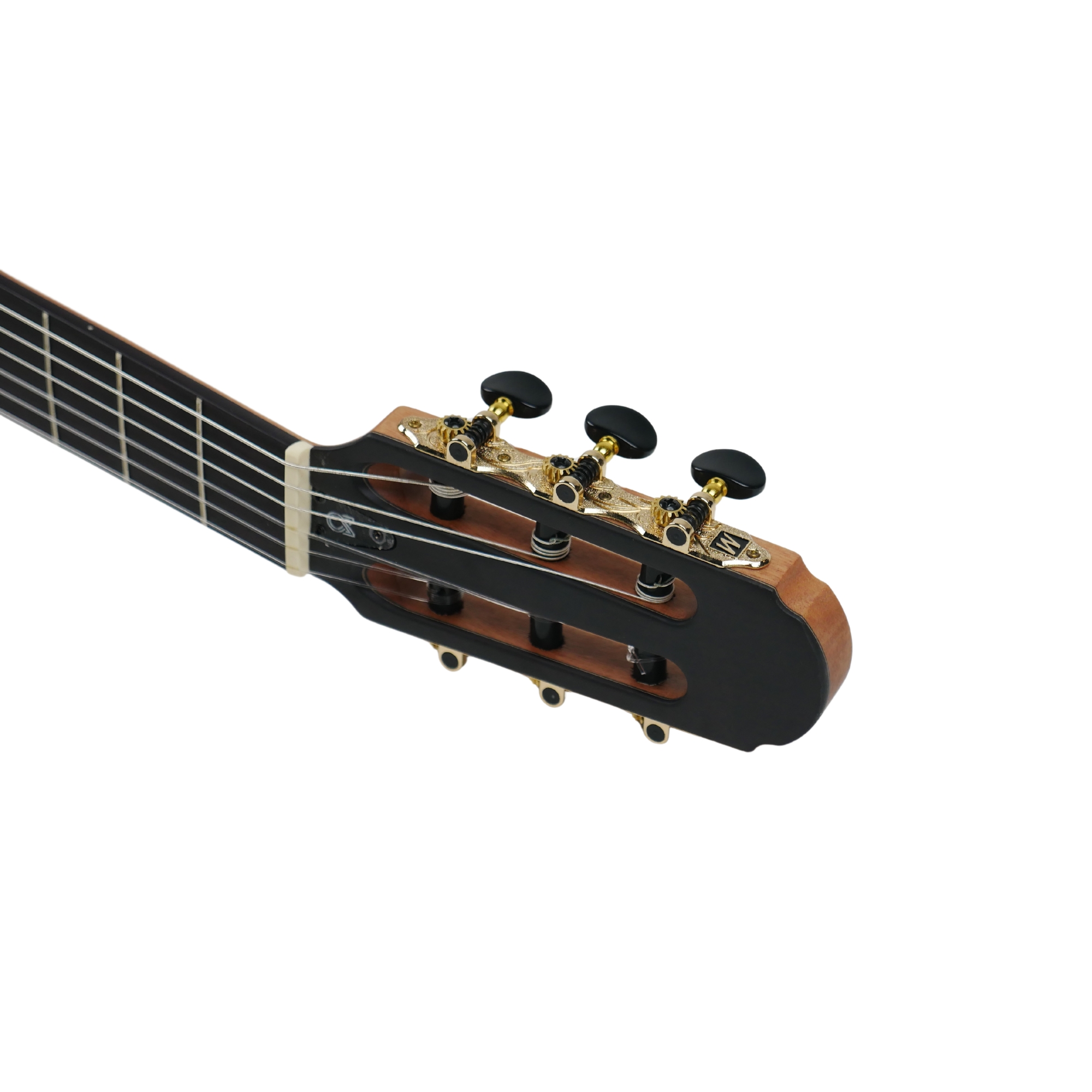 Martinez Performer Series MS-14MH Solid Spruce TopMahogany Classical-Electric Guitar Natural w Martinez T4 Double Source Pickup