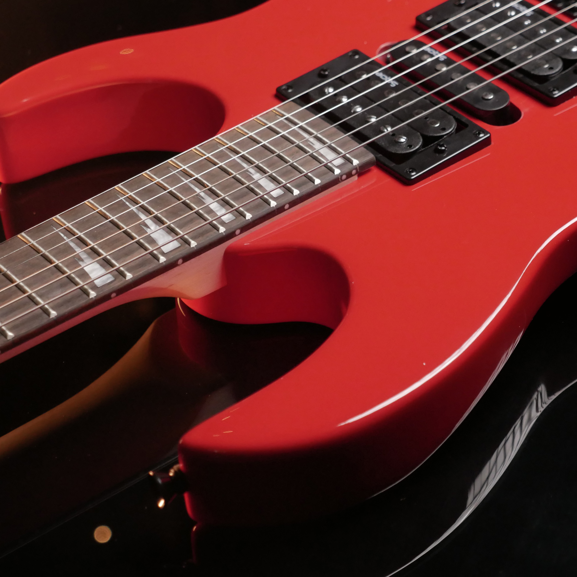 SQOE SEIB370 Red Super Strat series
