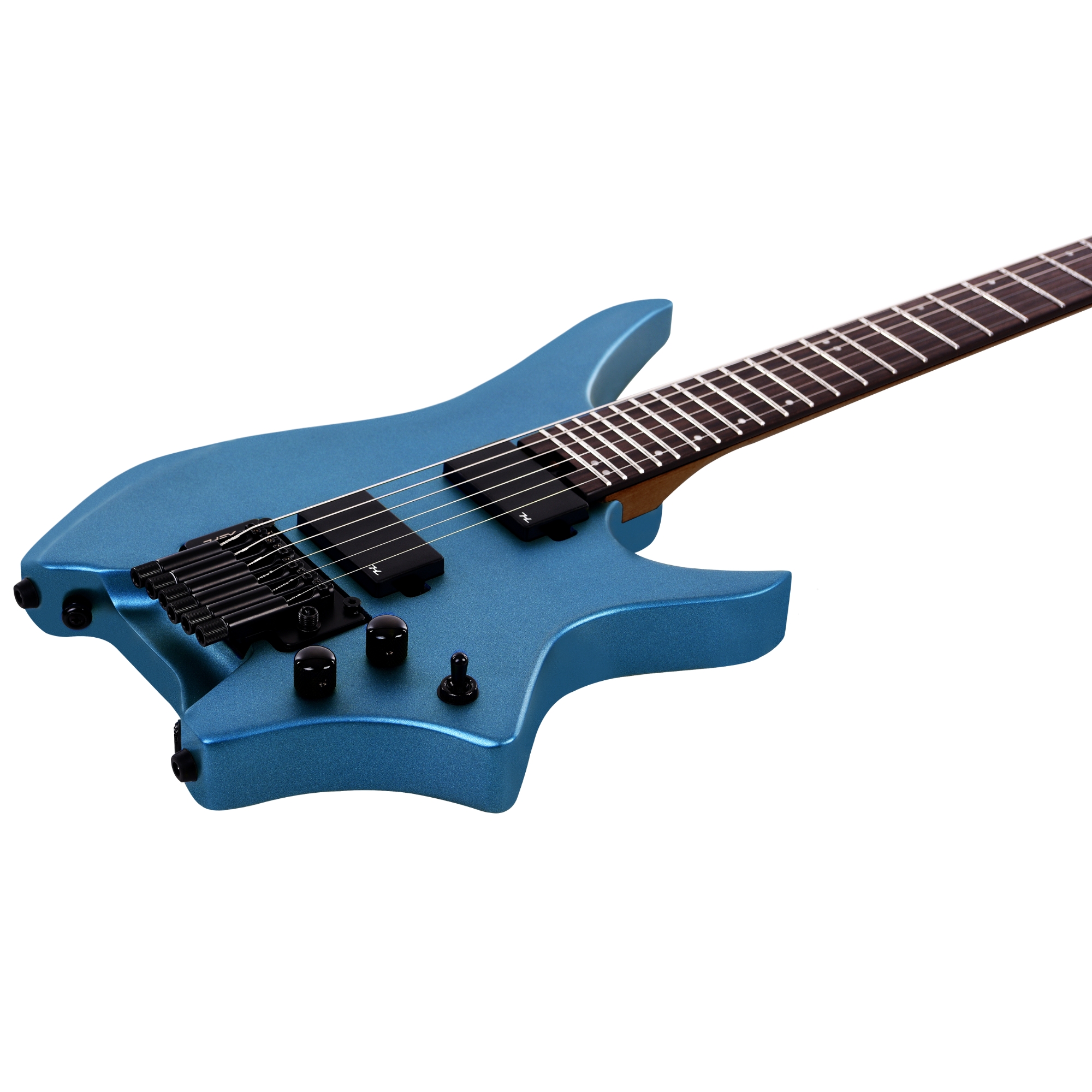 HEX N500S MEB METALLIC ELECTRIC BLUE NEXT SERIES - STAINLESS STEEL FRETS