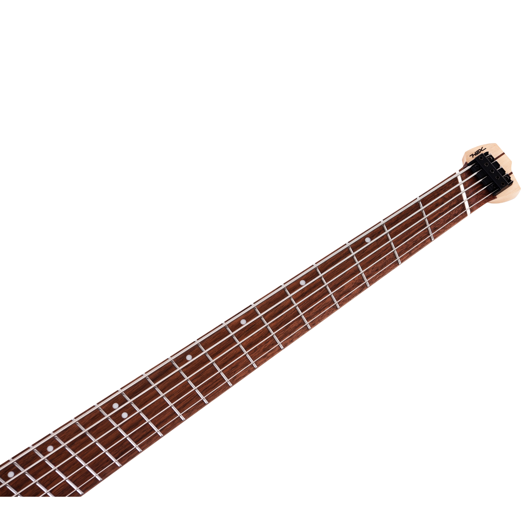 Hex NB505G GMG GUNMETAL GRAY Headless bass 5 string SS frets