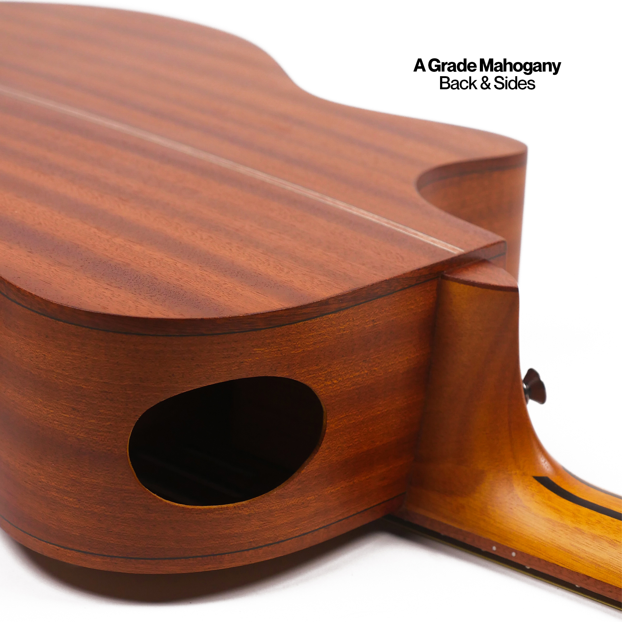 SQOE SQ-J Acoustic guitar - Natural Matt