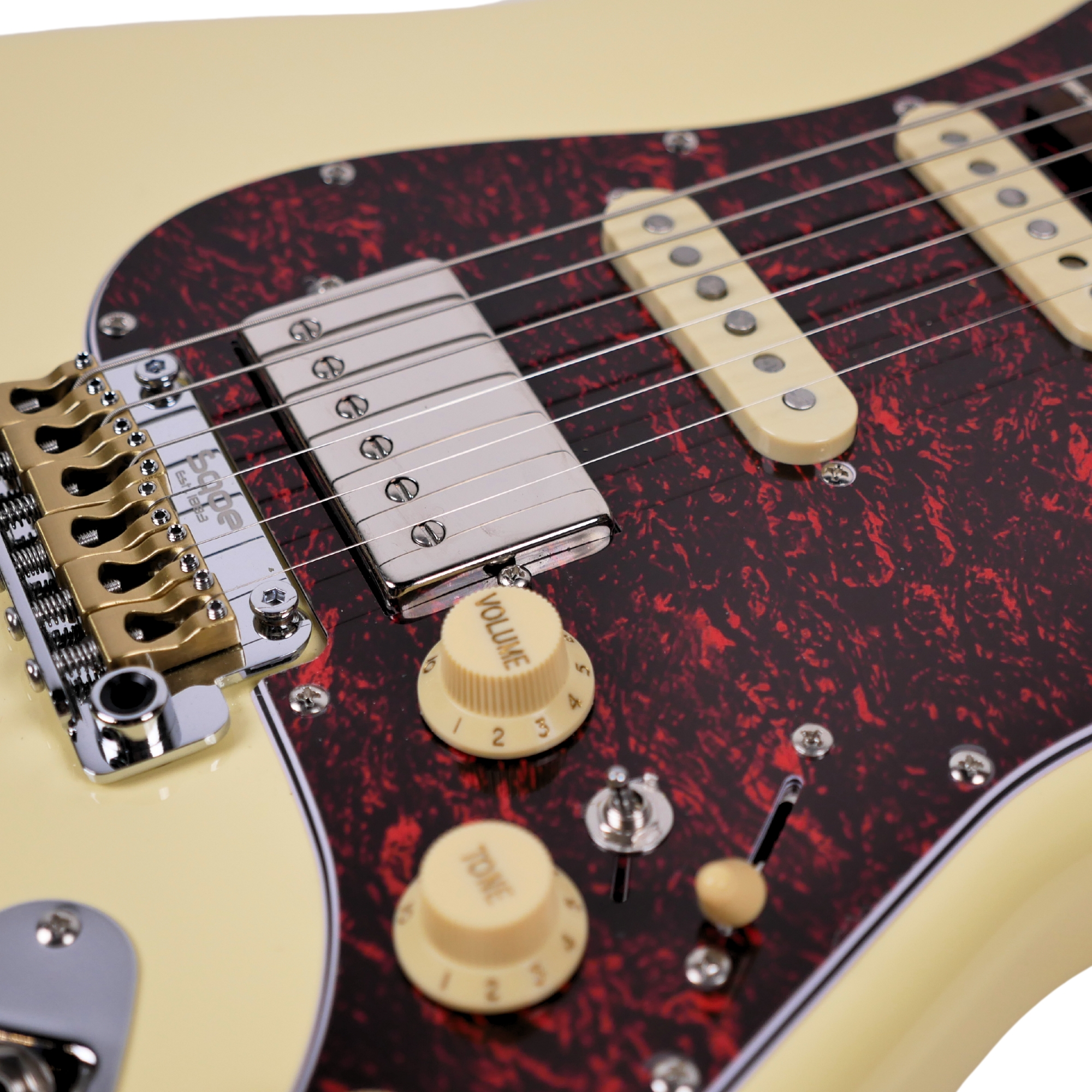 SQOE SEST1000 Ivory hand-wound Custom Shop pickups