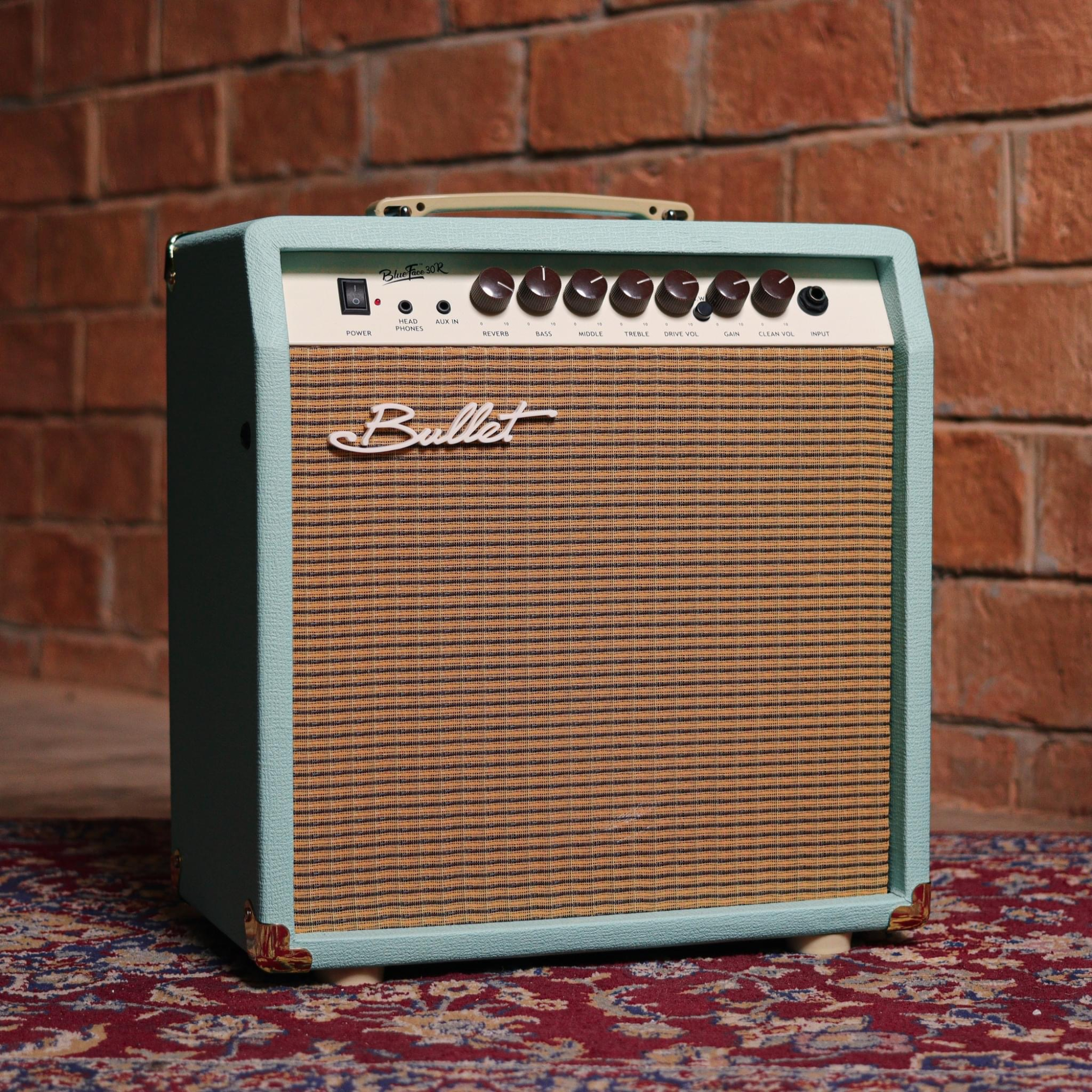 Bullet BlueFace 30R Blue Electric guitar amplifier