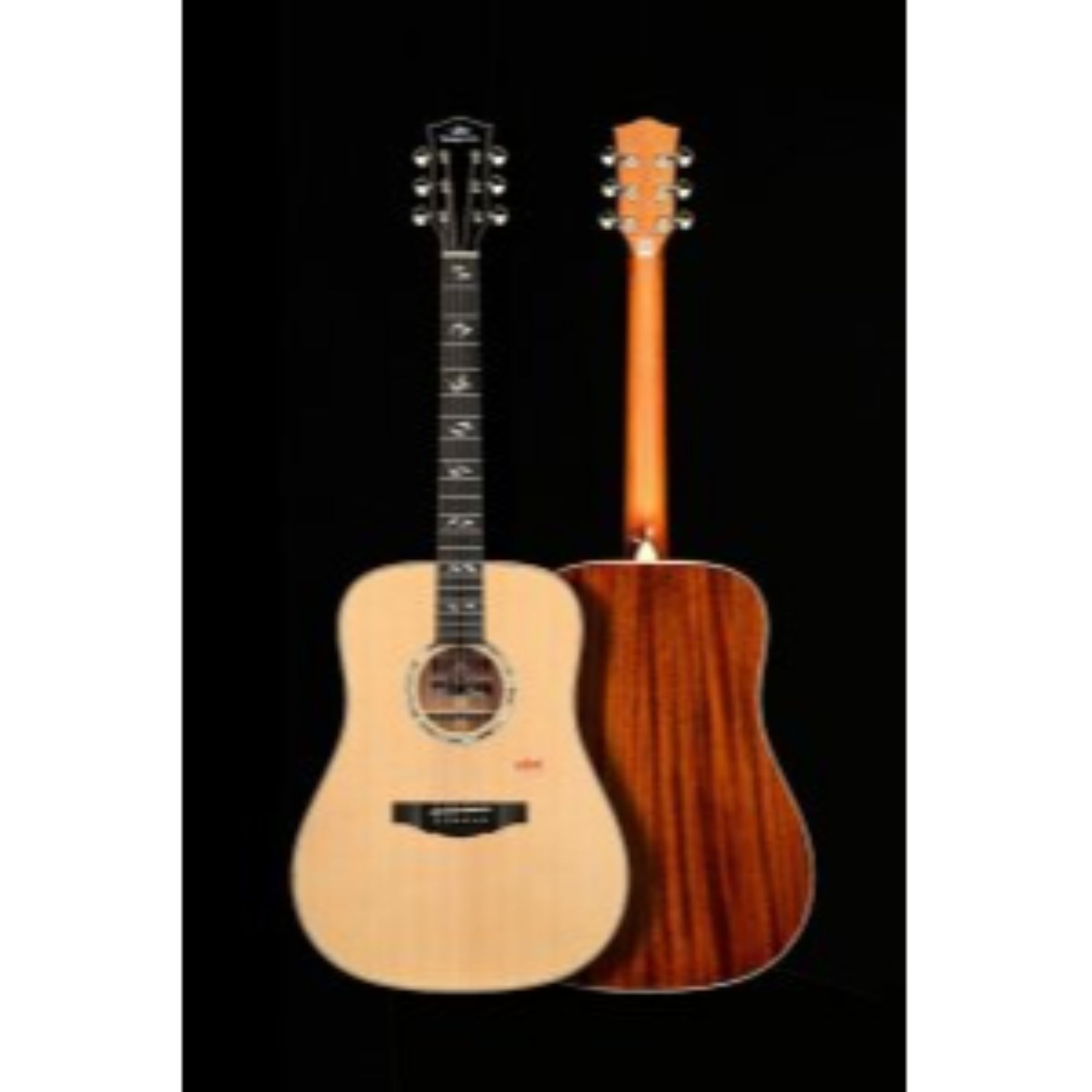 Kepma A1E D All Solid dreadnaught shape guitar with Lr baggs stage pro anthem pick up