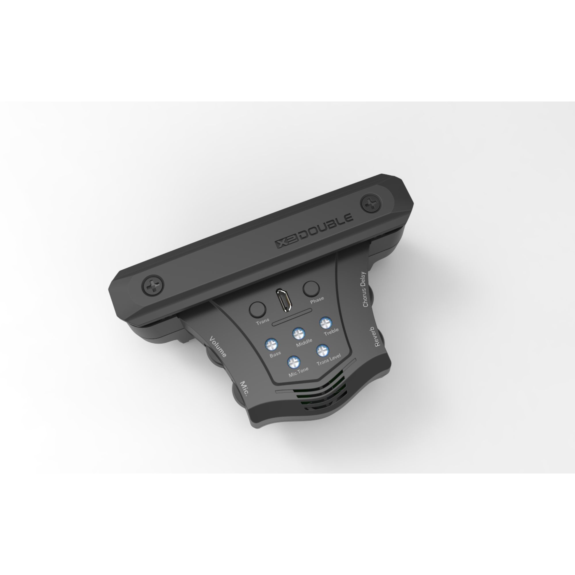 Double AcoustiFex GO Transacoustic Pickup