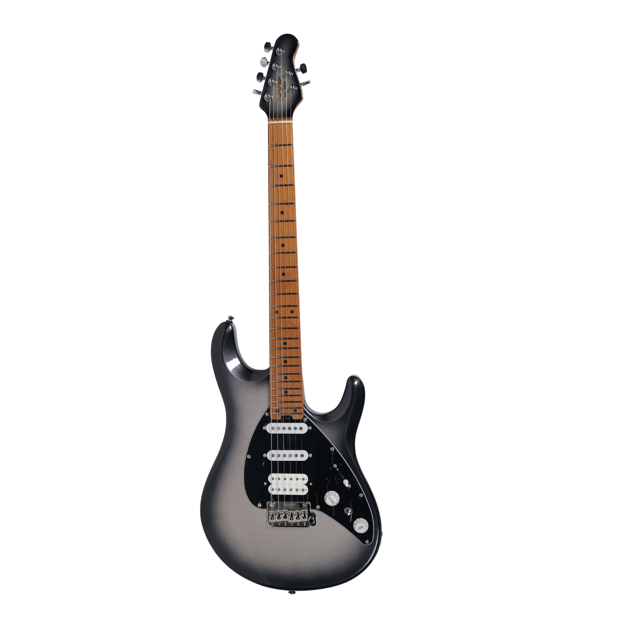SQOE SEMS200 MWH Metallic White hybrid HSS Alnico 5 Electric Guitar