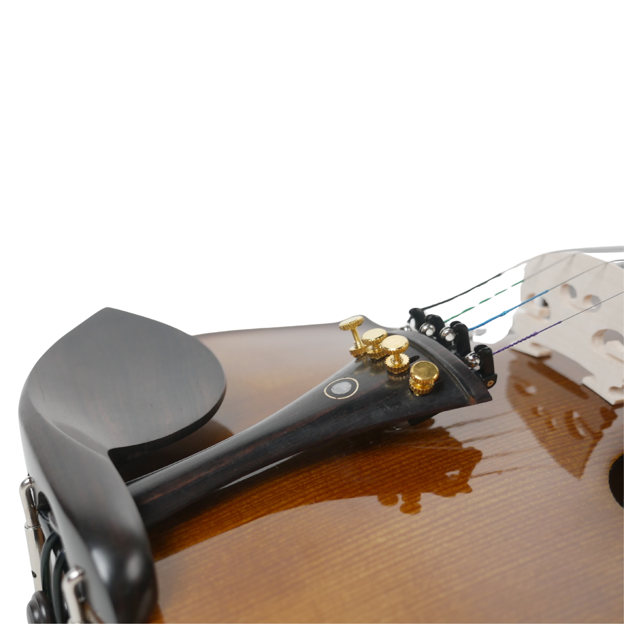 Procraft lumina Premium Handcrafted Violin Solid Spruce Maple Ebony Ember gloss