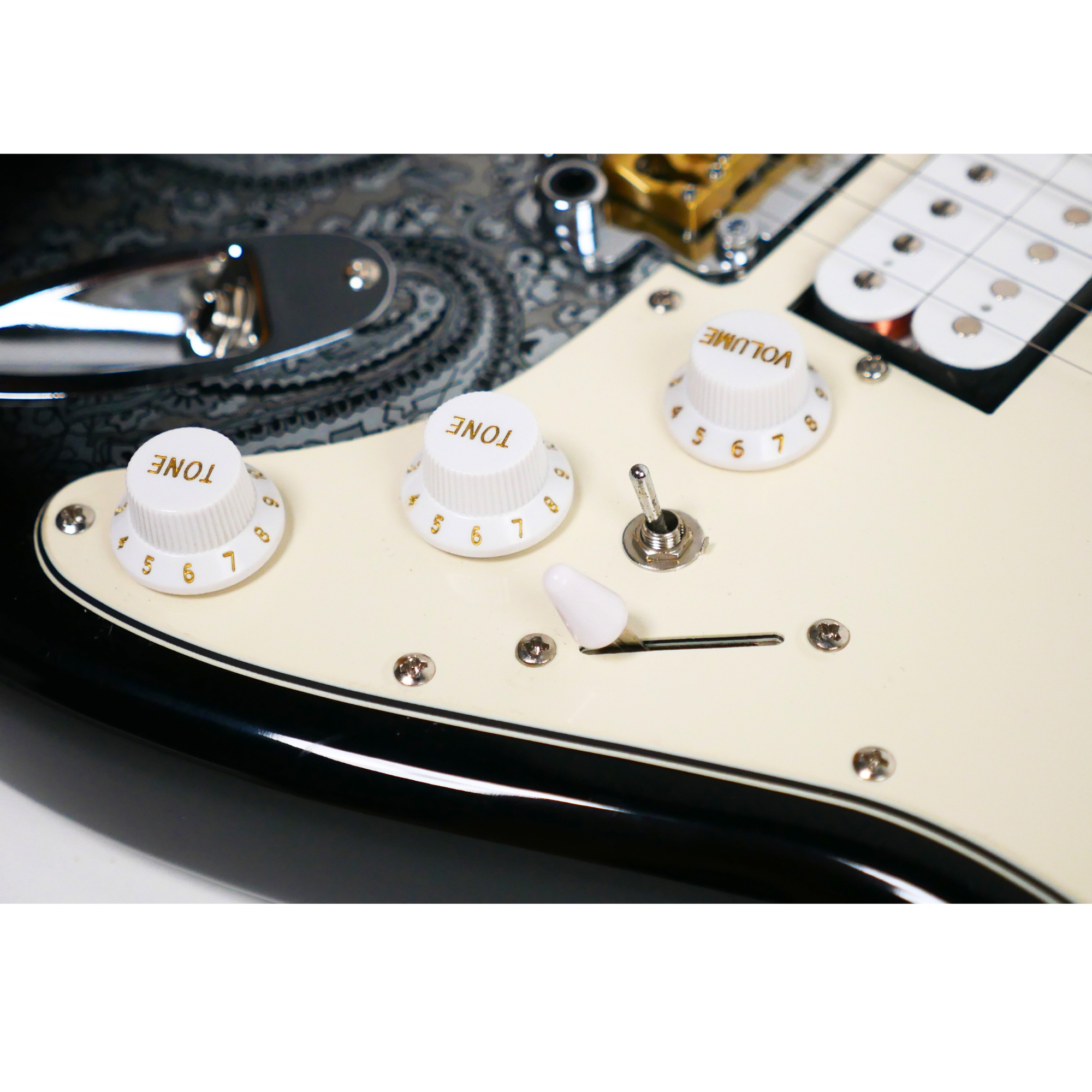 SQOE SEST1100 HSS - PAISLEY BLACK HARDCASE WITH KIT