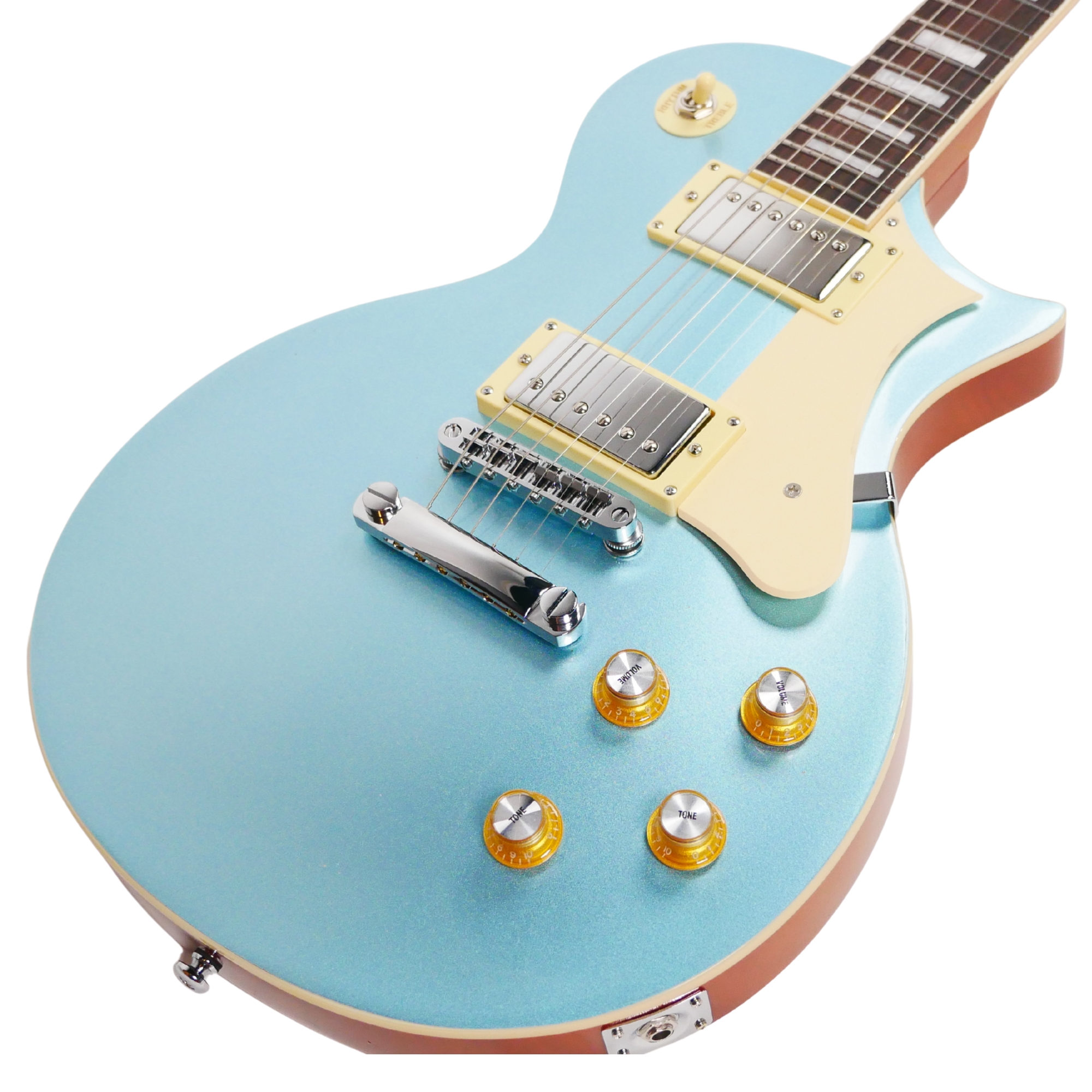 SQOE SELP110 Electric guitar Celestial blue Les Paul Style