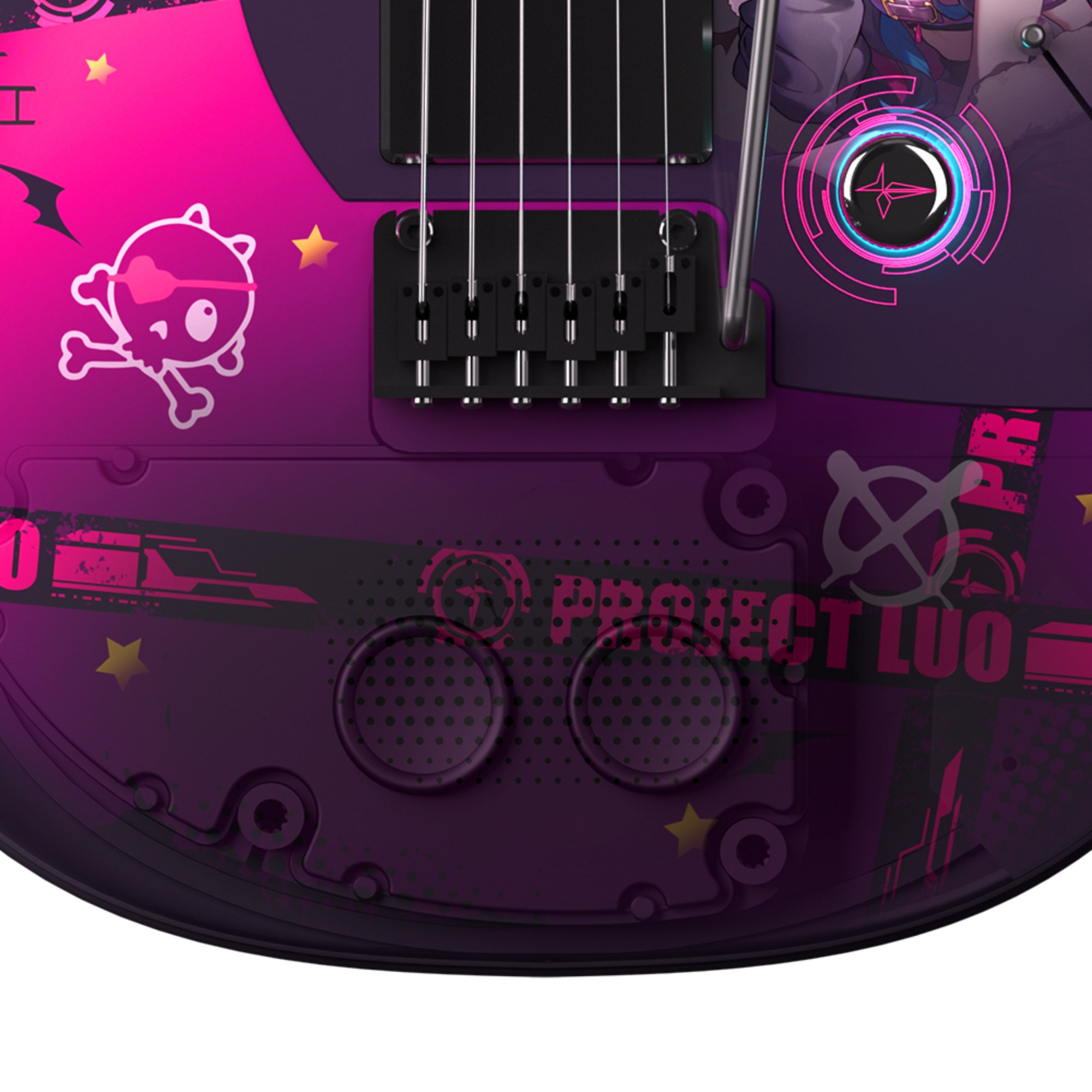 Enya Nova Inspire series Luo Tianyi smart electric guitar exclusive thickened bag Type-C charging cable