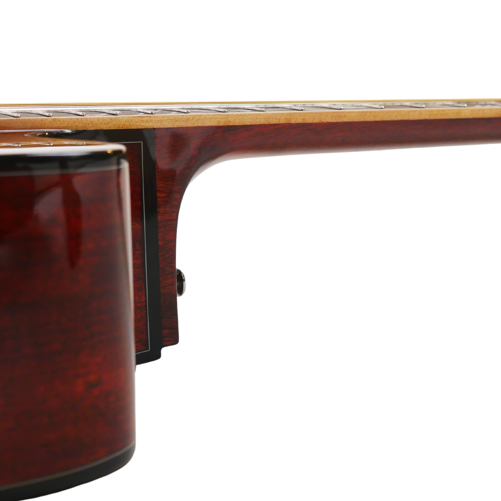 Strydom D241C Red moon acoustic guitar Cherry red