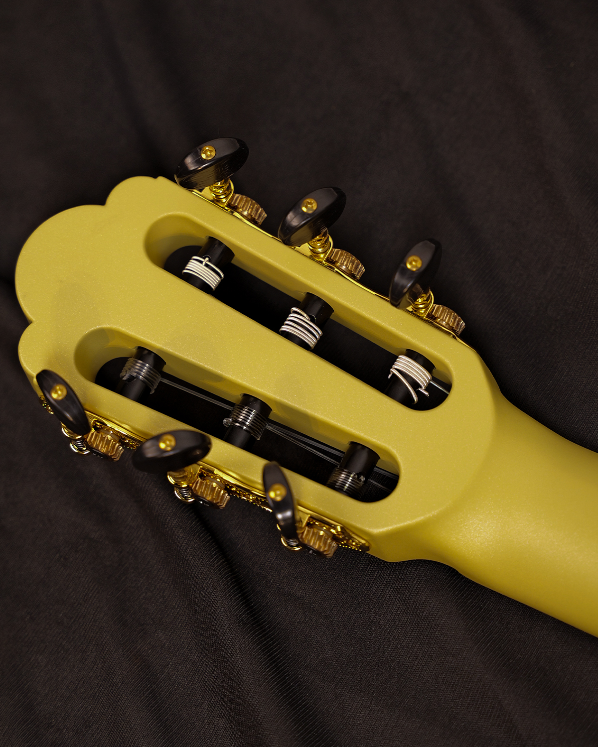 Natasha Cosmos NSX Carbon Fibre Classical Guitar with Smart Pickup glaze gold