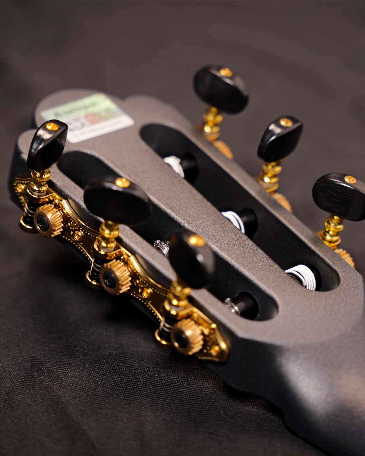 Natasha Cosmos NSX Carbon Fibre Classical Guitar with Smart Pickup Cosmic black